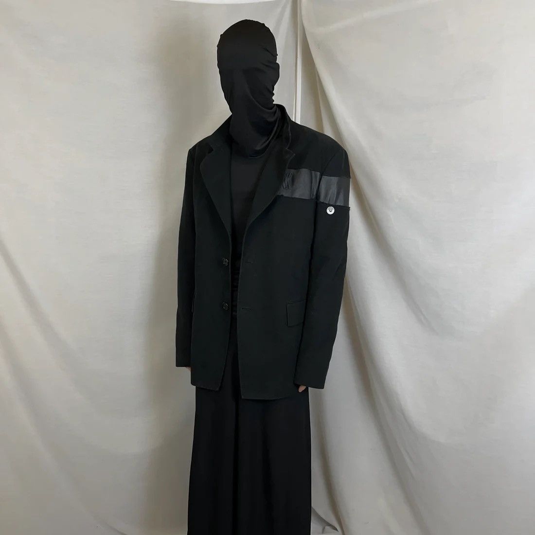 Dirk Bikkembergs Dirk Bikkembergs Leather Applicated Blazer Size US XL / EU 56 / 4 - 2 Thumbnail