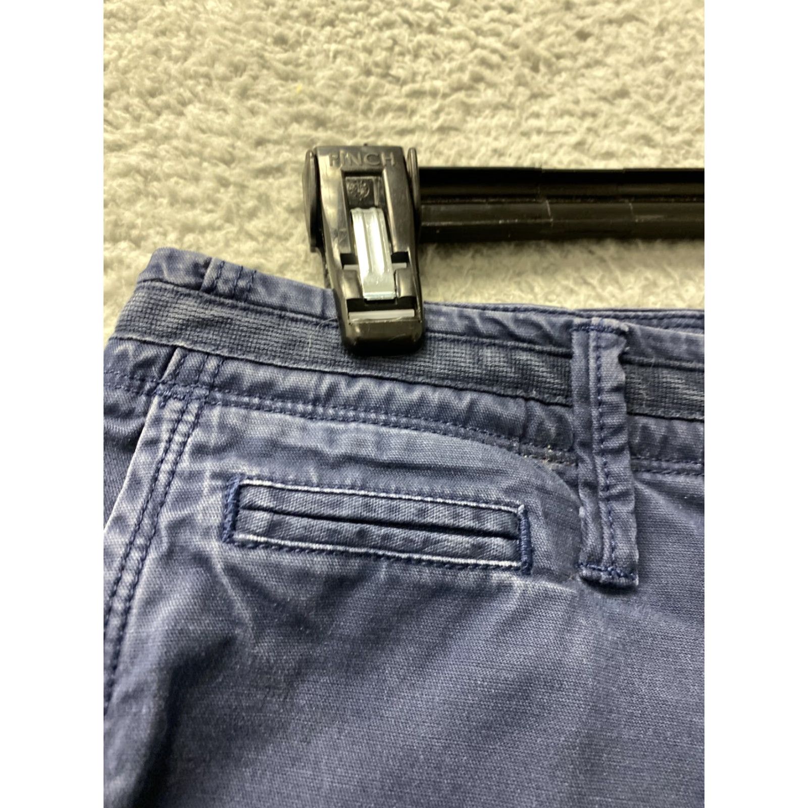 Gap Gap Mens Shorts 33 Navy Bermuda Chino Mid Rise Cotton Casual Outdoor Pockets Size US 33 - 7 Thumbnail