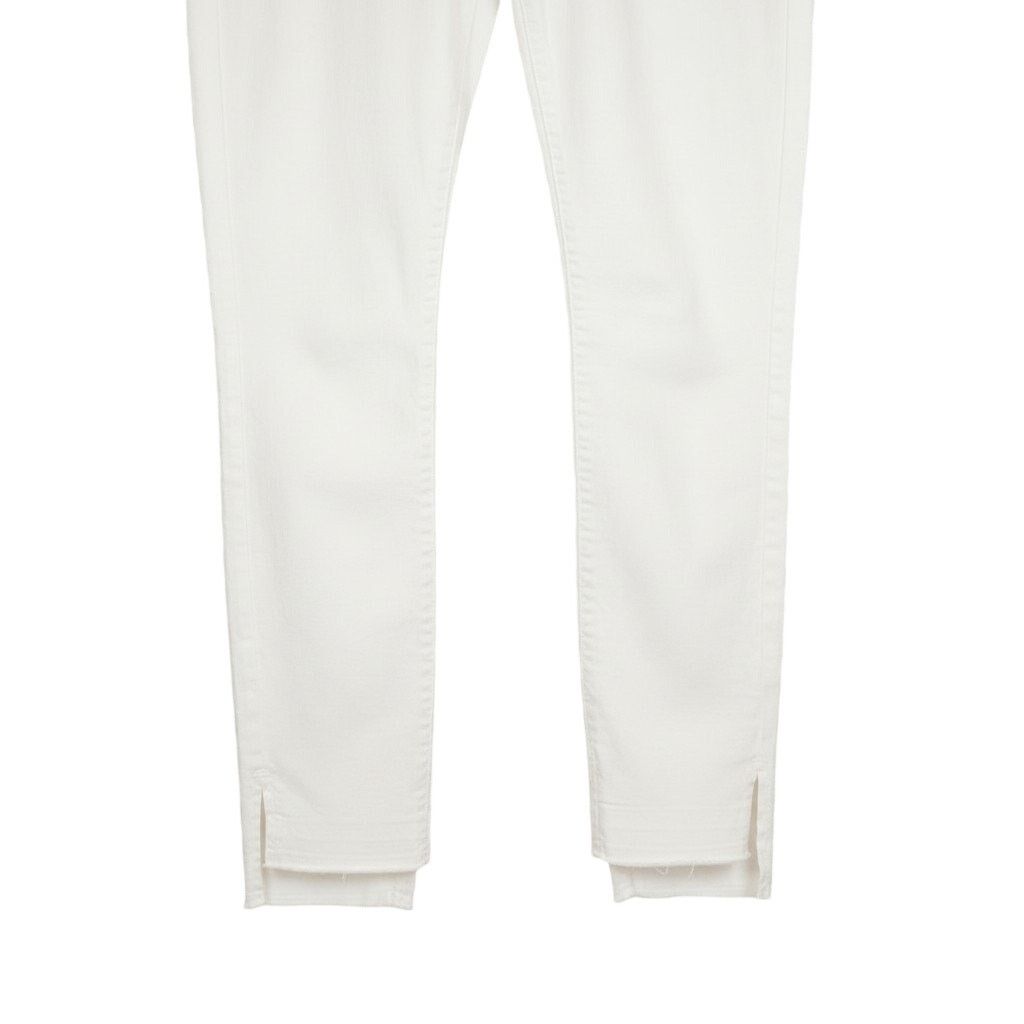 Other Just Black Nadine Skinny Jeans Women 26 / 28 White Step Hem Size 26" / US 2 / IT 38 - 5 Thumbnail
