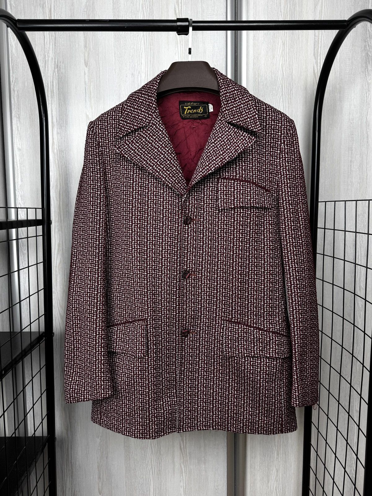 Vintage Vintage 50s California Trends Western of Los Angeles Jacket Size US S / EU 44-46 / 1 - 1 Thumbnail