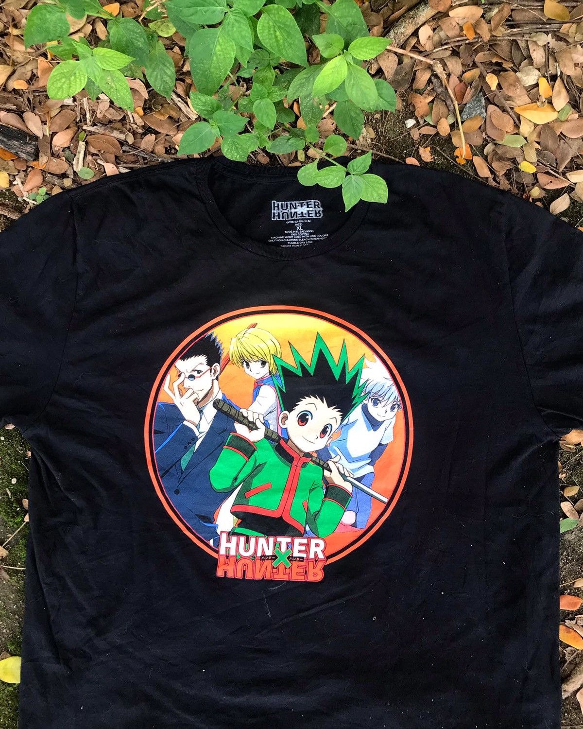 image of Anima x Vintage Hunter X Hunter in Black, Men's (Size 2XL)