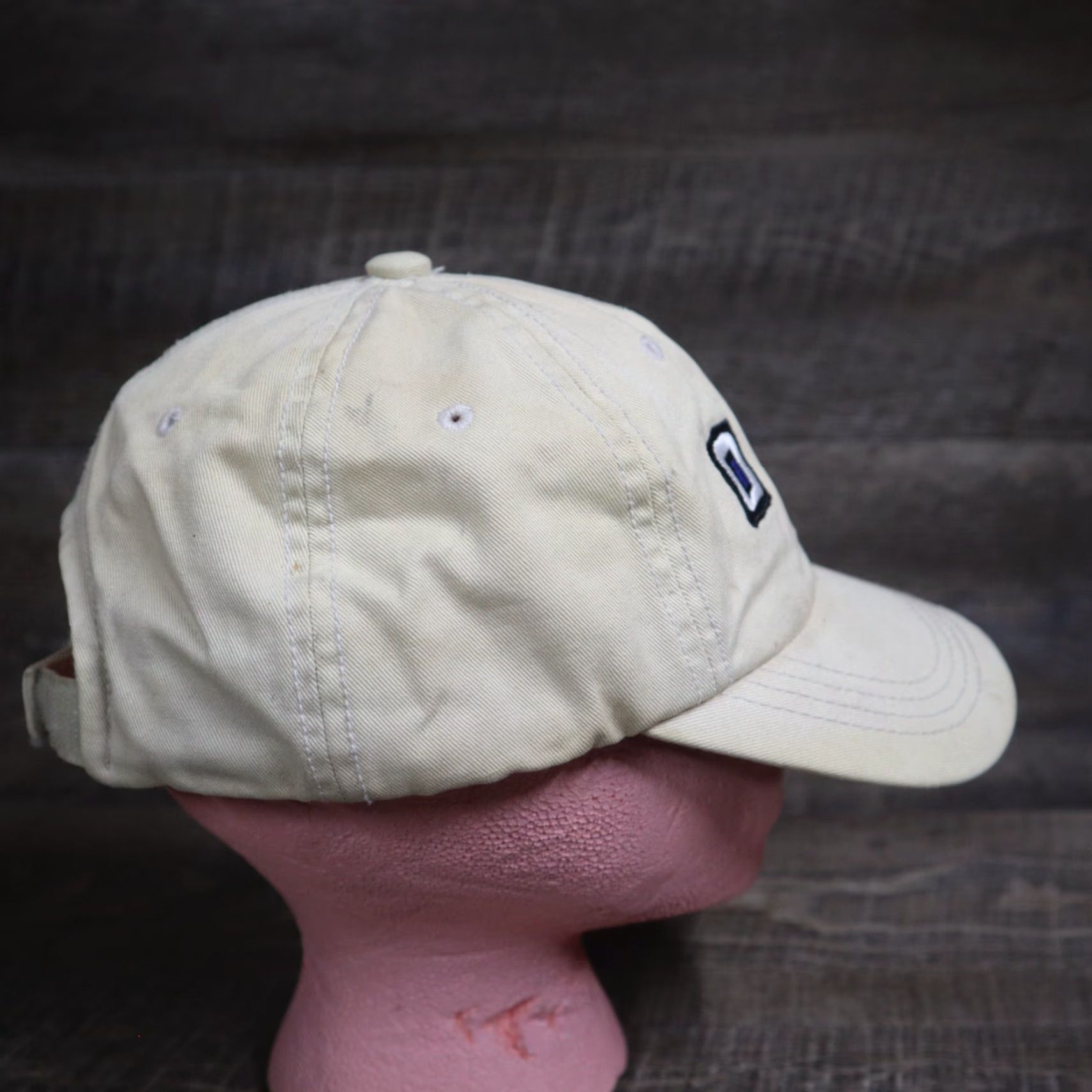 Vintage Vintage Lake District Unisex Adjustable Baseball Cap Beige Cotton 90s Outdoor Outdoor Size ONE SIZE - 4 Thumbnail