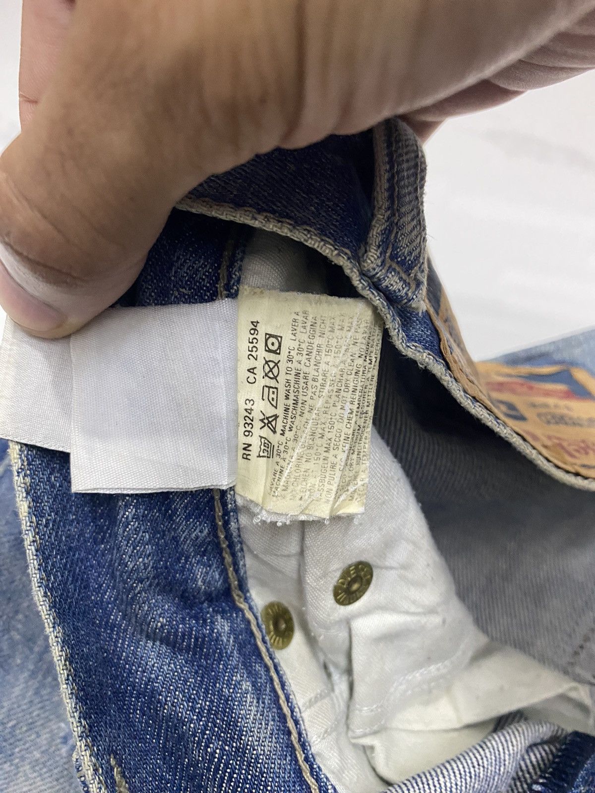 Diesel × Undercover DIESEL FLARE DISTRESSED DENIM BOOTCUT JEANS Size US 29 - 15 Thumbnail