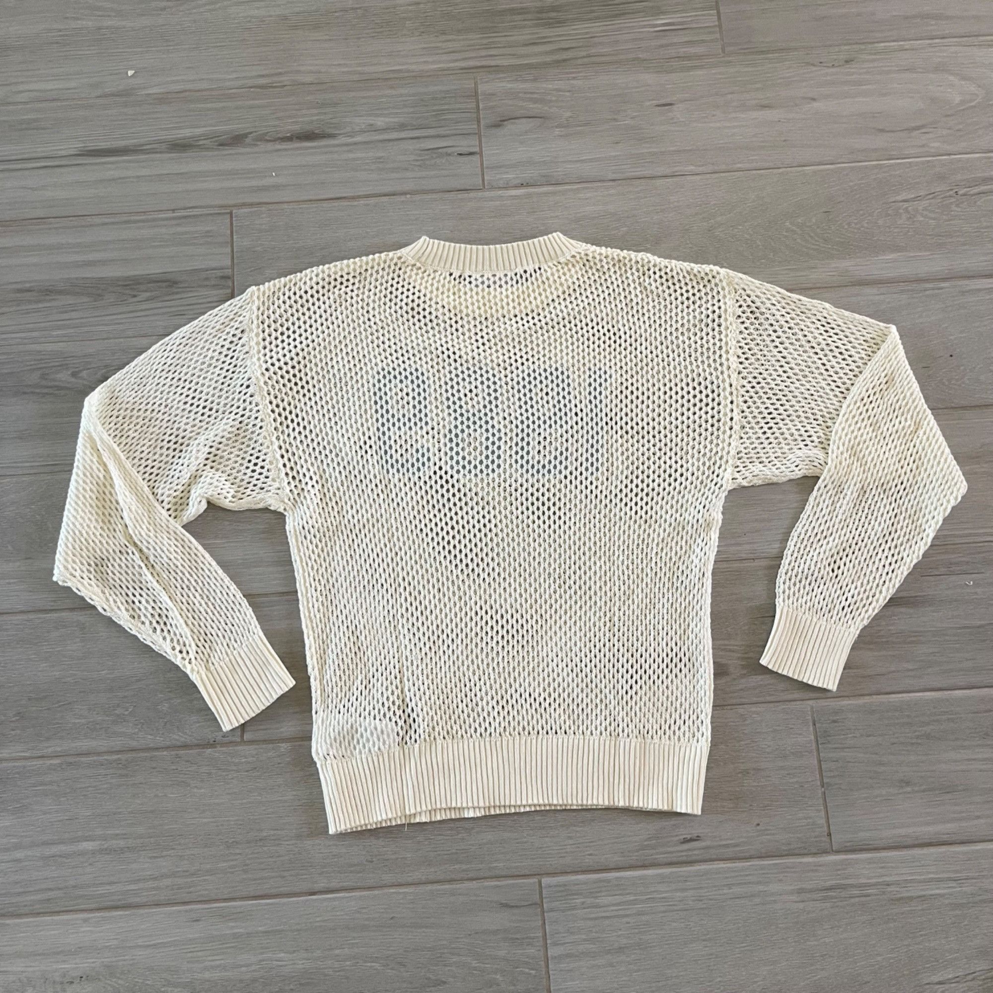 Band Tees NEW TAYLOR SWIFT 1989 OPEN KNIT MESH SWEATER SZ SMALL Size S / US 4 / IT 40 - 6 Thumbnail