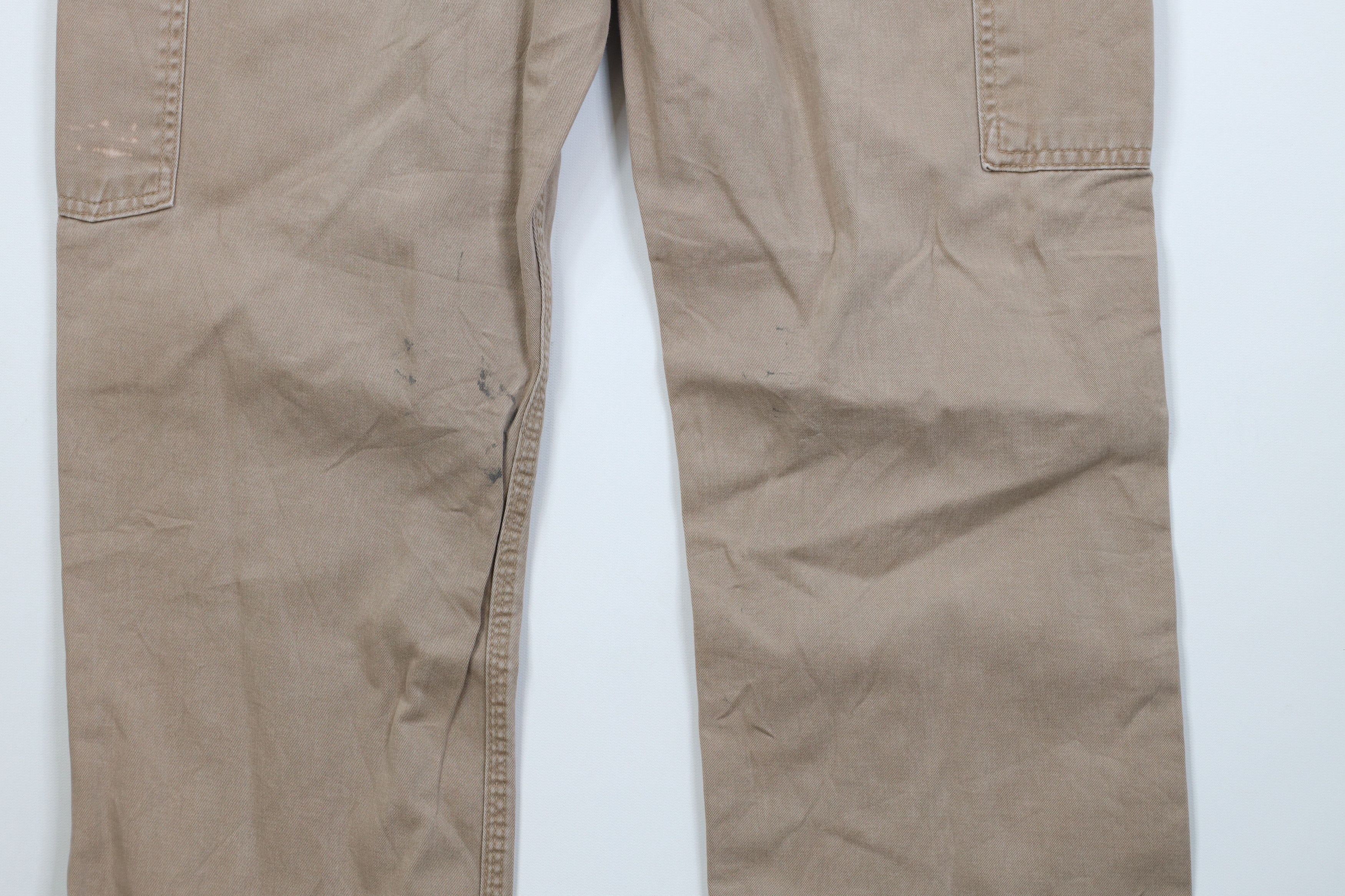 Carhartt Vintage Y2K Carhartt Relaxed Fit Wide Leg Dungaree Pants Size US 34 / EU 50 - 15 Thumbnail
