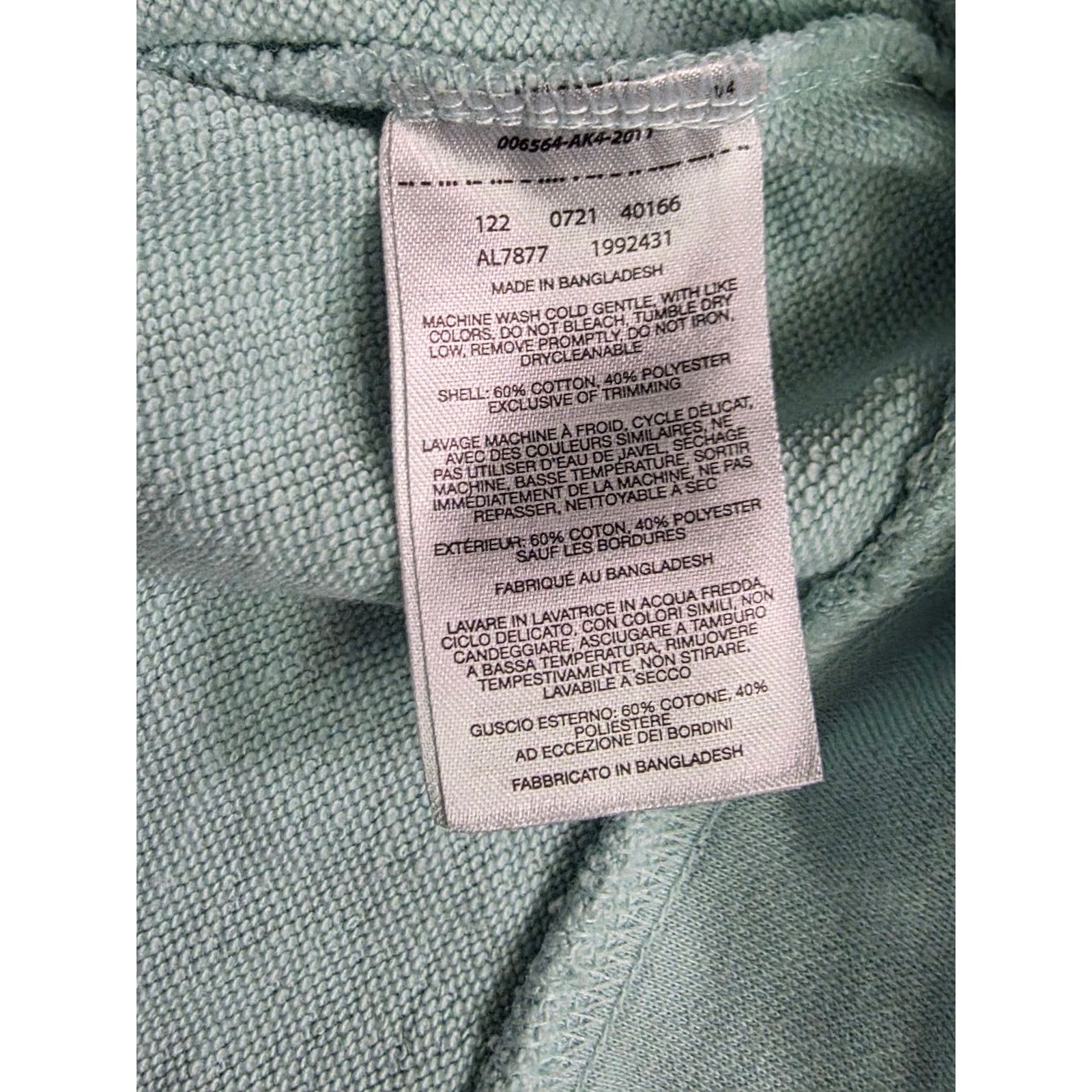 Columbia Columbia Sportswear Women’s Sweater L Mint Mid-Zip Pullover Size L / US 10 / IT 46 - 5 Thumbnail
