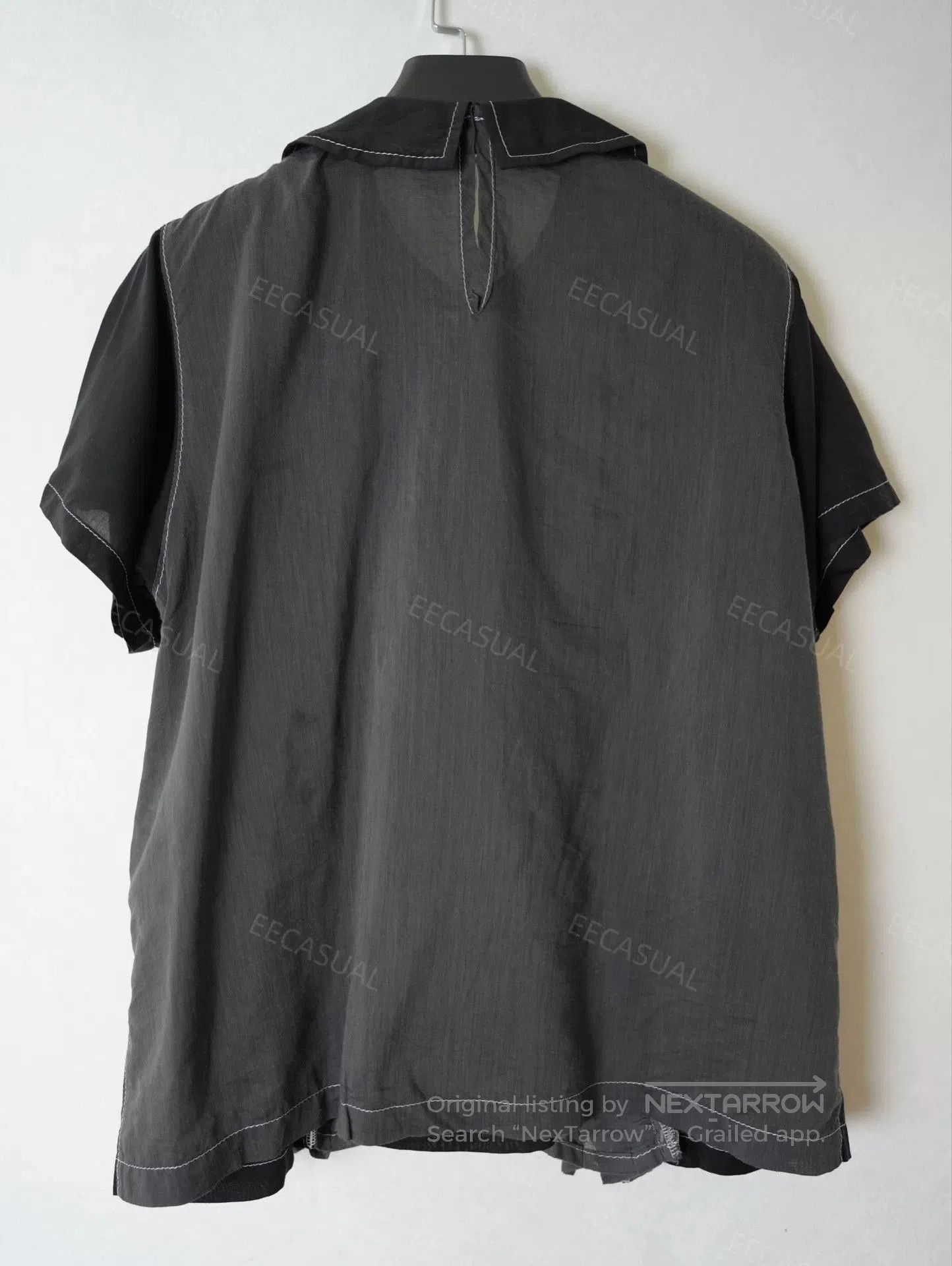 CDG by Comme des Garcons CDG Tricot Layered Ruffle Collar Top. Size M / US 6-8 / IT 42-44 - 2 Thumbnail