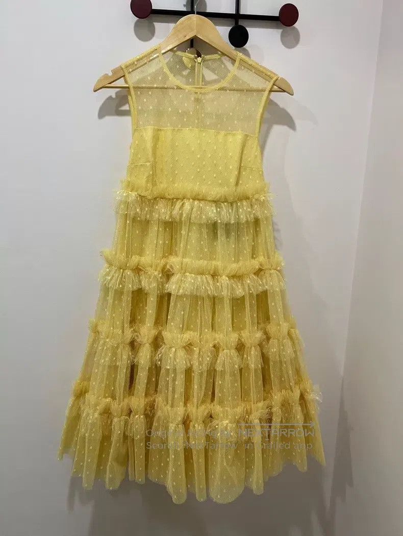 Valentino Valentino Yellow fairy dress Size S / US 4 / IT 40 - 3 Thumbnail