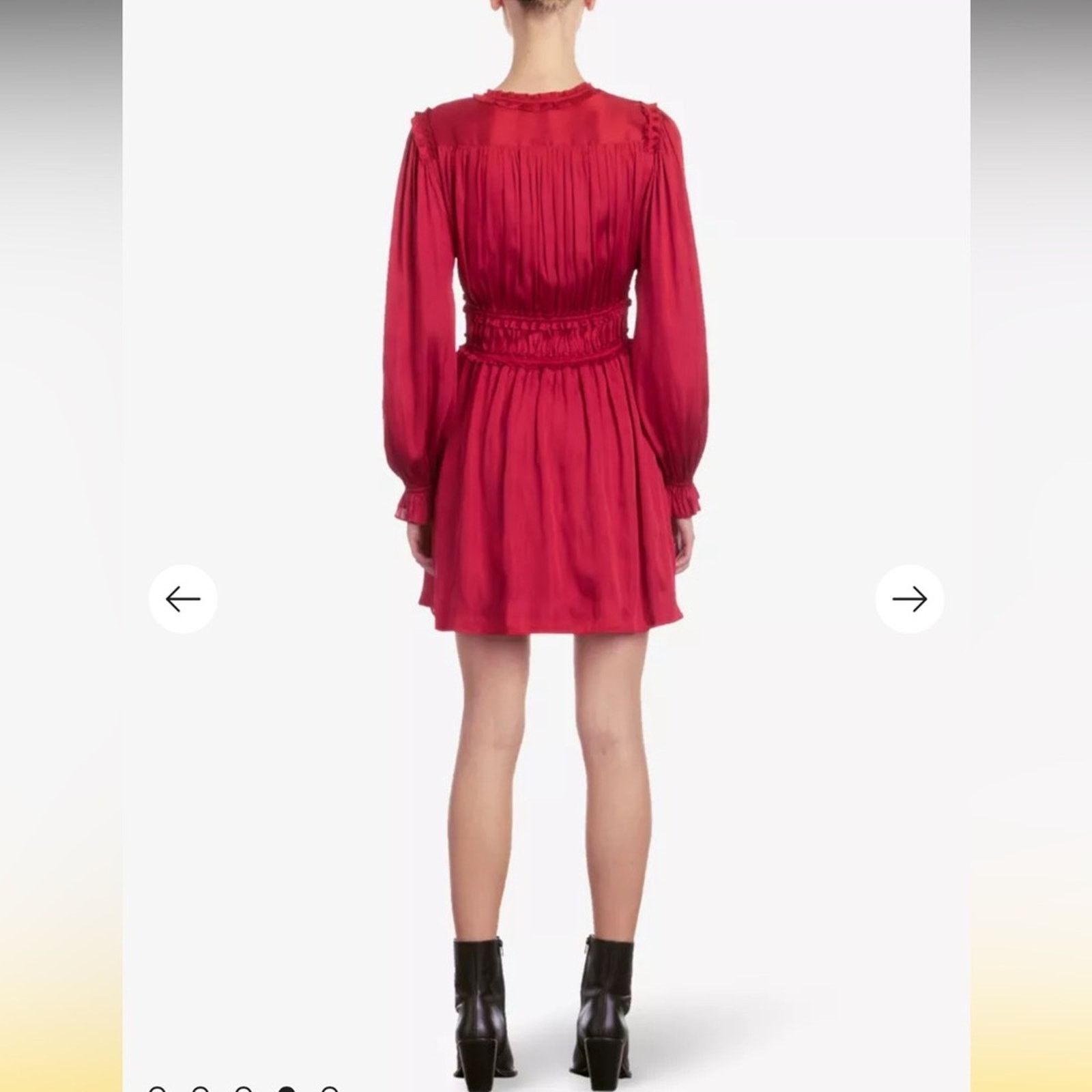 The Kooples NWT The Kooples $275 Red Women's Dress Size S (French 1) Size S / US 4 / IT 40 - 3 Thumbnail