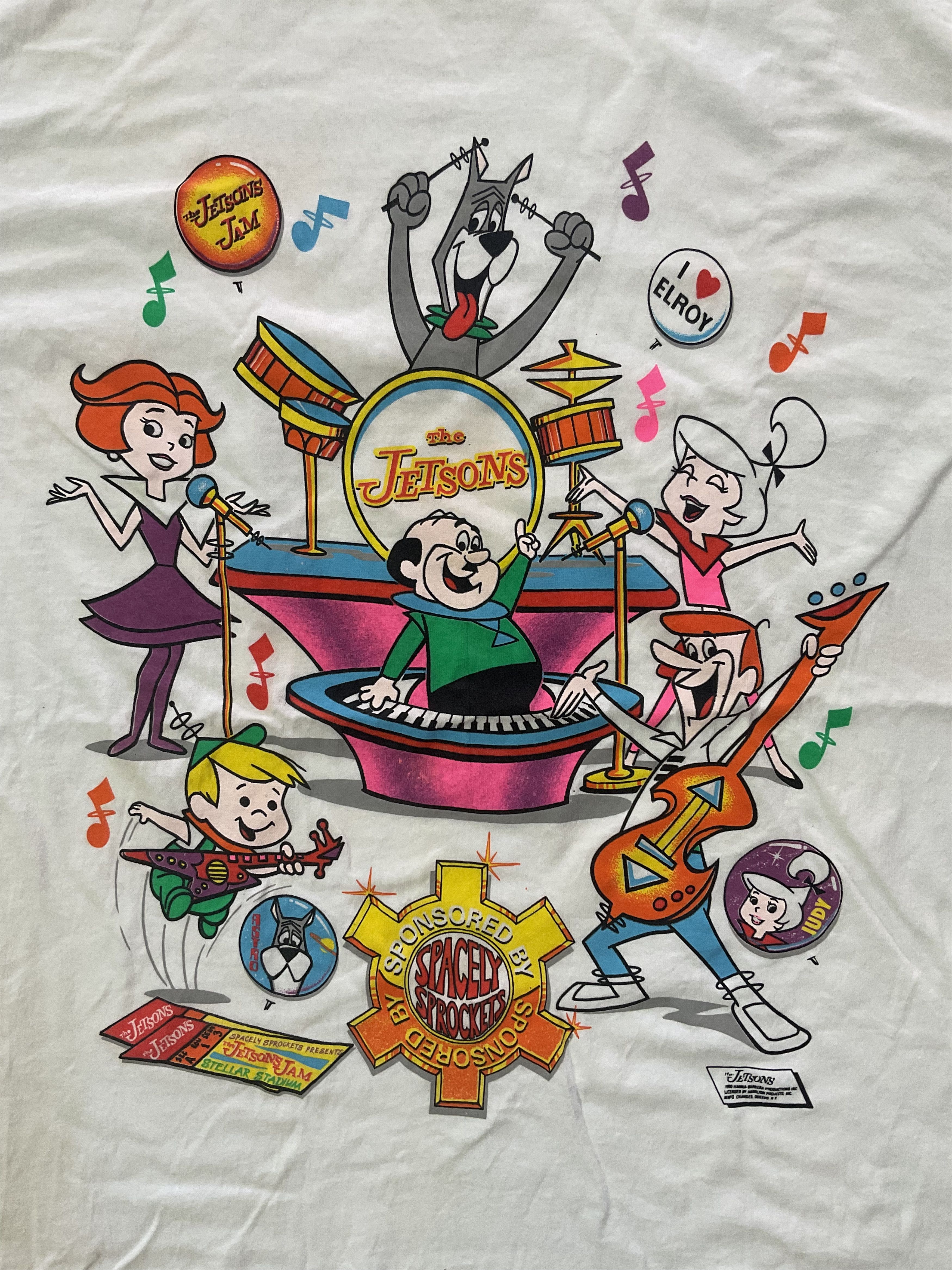 Cartoon Network Vintage 90s The Jetsons Jam Cartoon T-Shirt Size US L / EU 52-54 / 3 - 2 Thumbnail