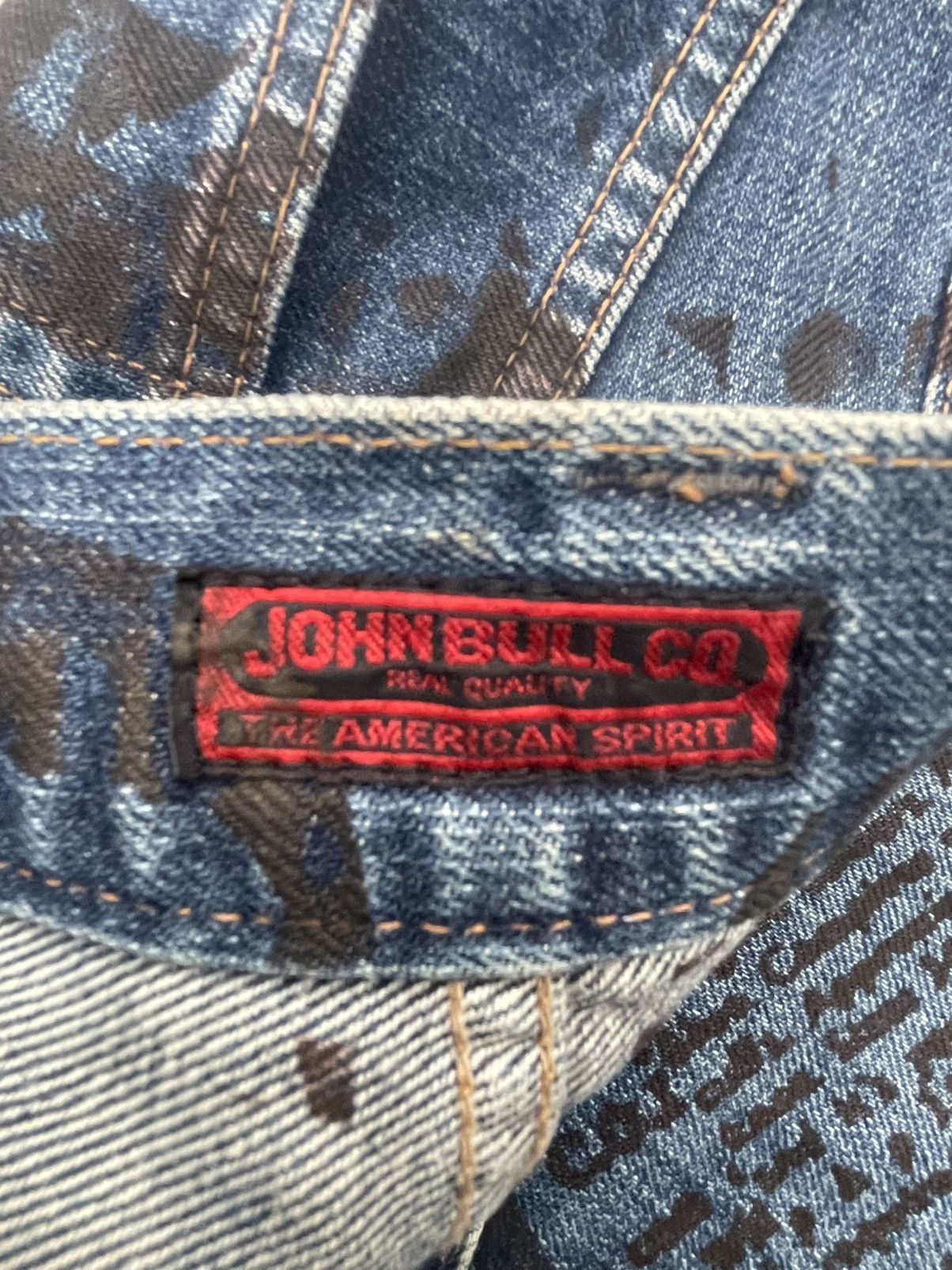 Johnbull Vintage Johnbull AOP Denim Size US 32 / EU 48 - 15 Thumbnail
