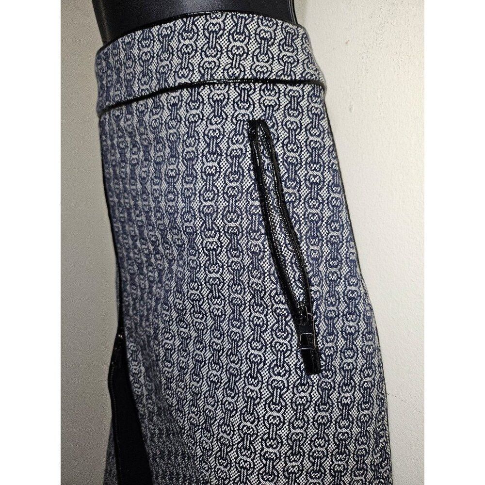 Tory Burch NWT Tory Burch Chaumont Jacquard Chain Pattern Skirt 2 XS S Size 26" / US 2 / IT 38 - 4 Thumbnail