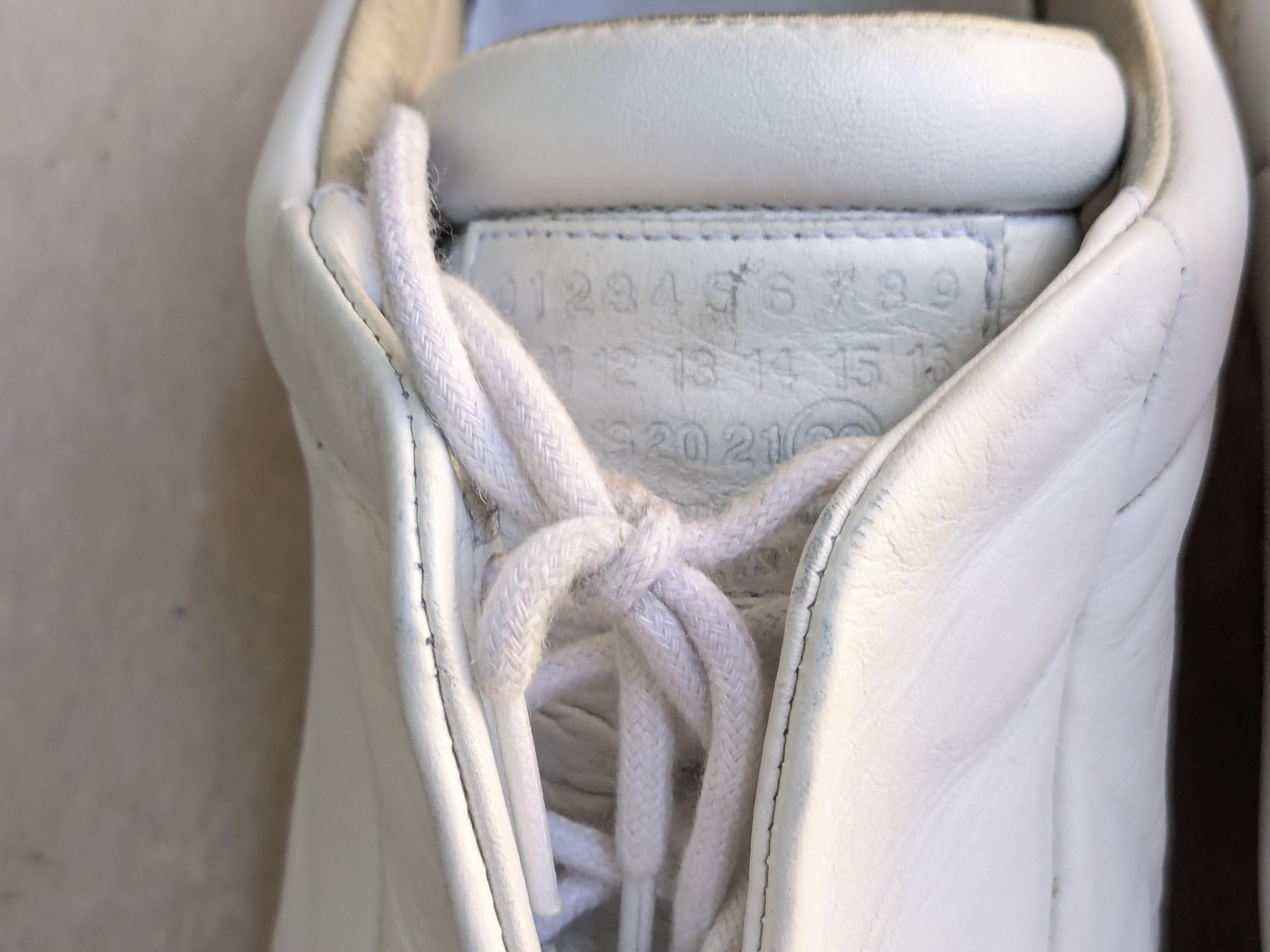 Maison Margiela Maison Margiela Future Low White 11 44 Leather Size US 11 / EU 44 - 4 Thumbnail