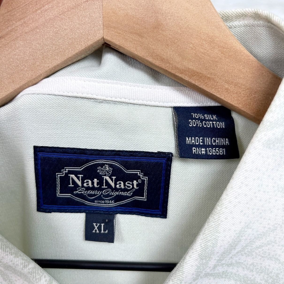 Nat Nast Nat Nast Silk Camp Short Green Tropical Hawaiian Mens XL Size US XL / EU 56 / 4 - 5 Thumbnail