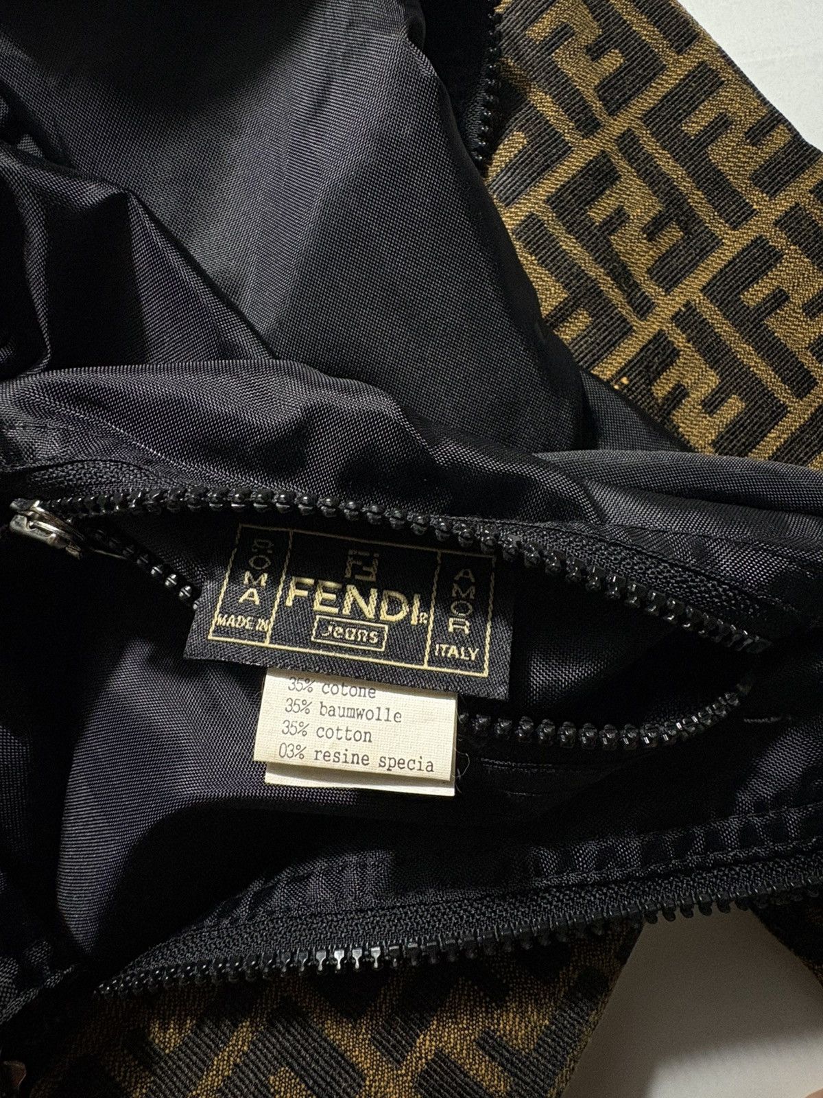 Fendi 1990’S FENDI ZUCCA MONOGRAM REVERSIBLE JACKET Size US XL / EU 56 / 4 - 6 Thumbnail