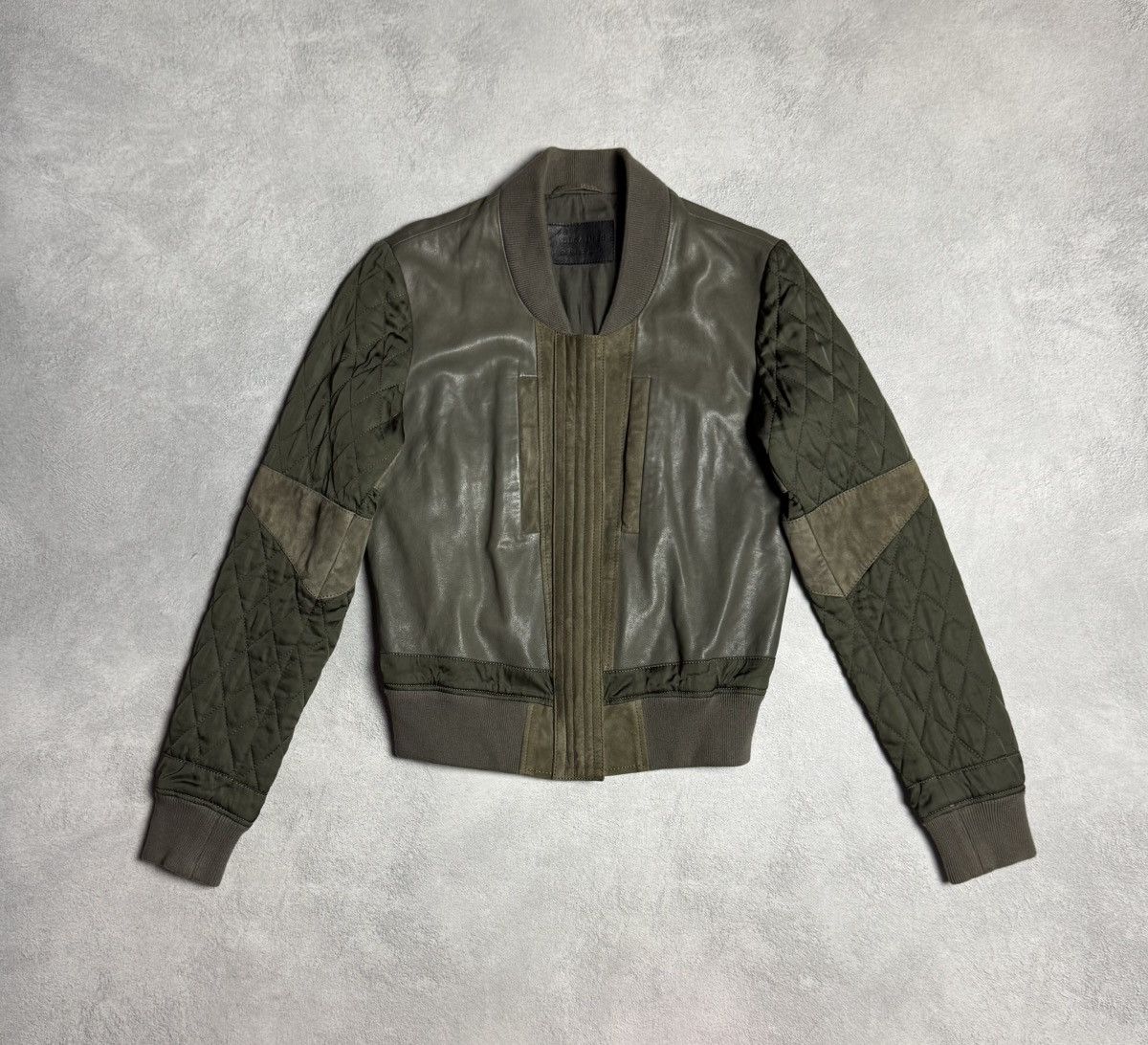 Allsaints Allsaints Lamb Leather Bomber Jacket Size XS / US 0-2 / IT 36-38 - 1 Thumbnail
