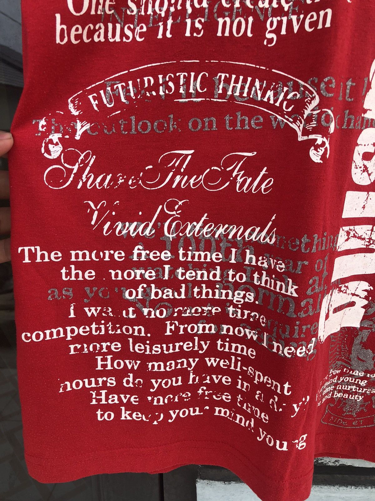 Japanese Brand BeaumontCarr-Japanese Poem ifsixwasnine lgb style Size US M / EU 48-50 / 2 - 6 Thumbnail