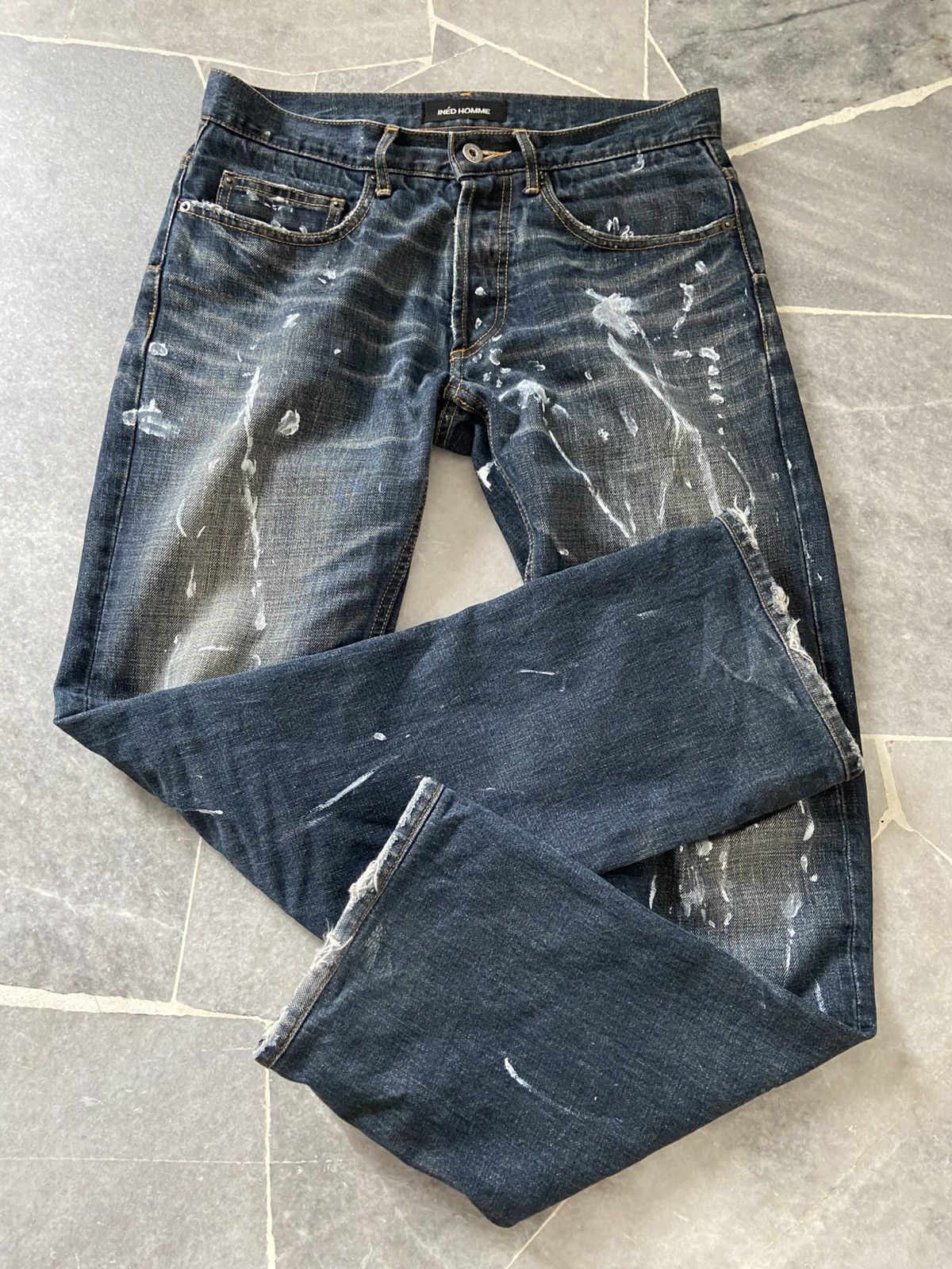 Yohji Yamamoto Yohji Yamamoto ined homme jeans Size US 31 - 9 Thumbnail