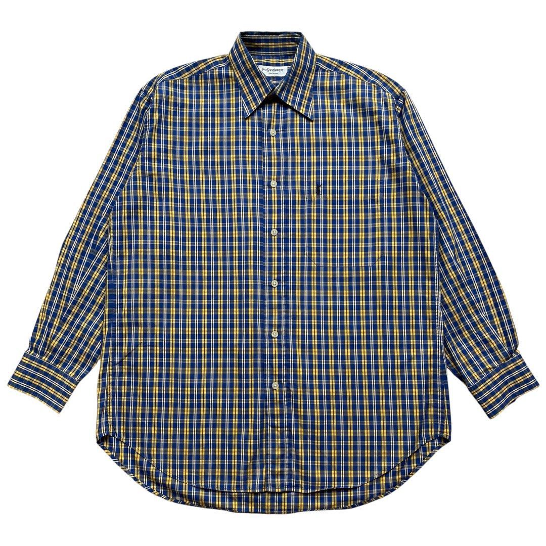 Yves Saint Laurent Vintage Yves Saint Laurent YSL Plaid Shirt | Grailed