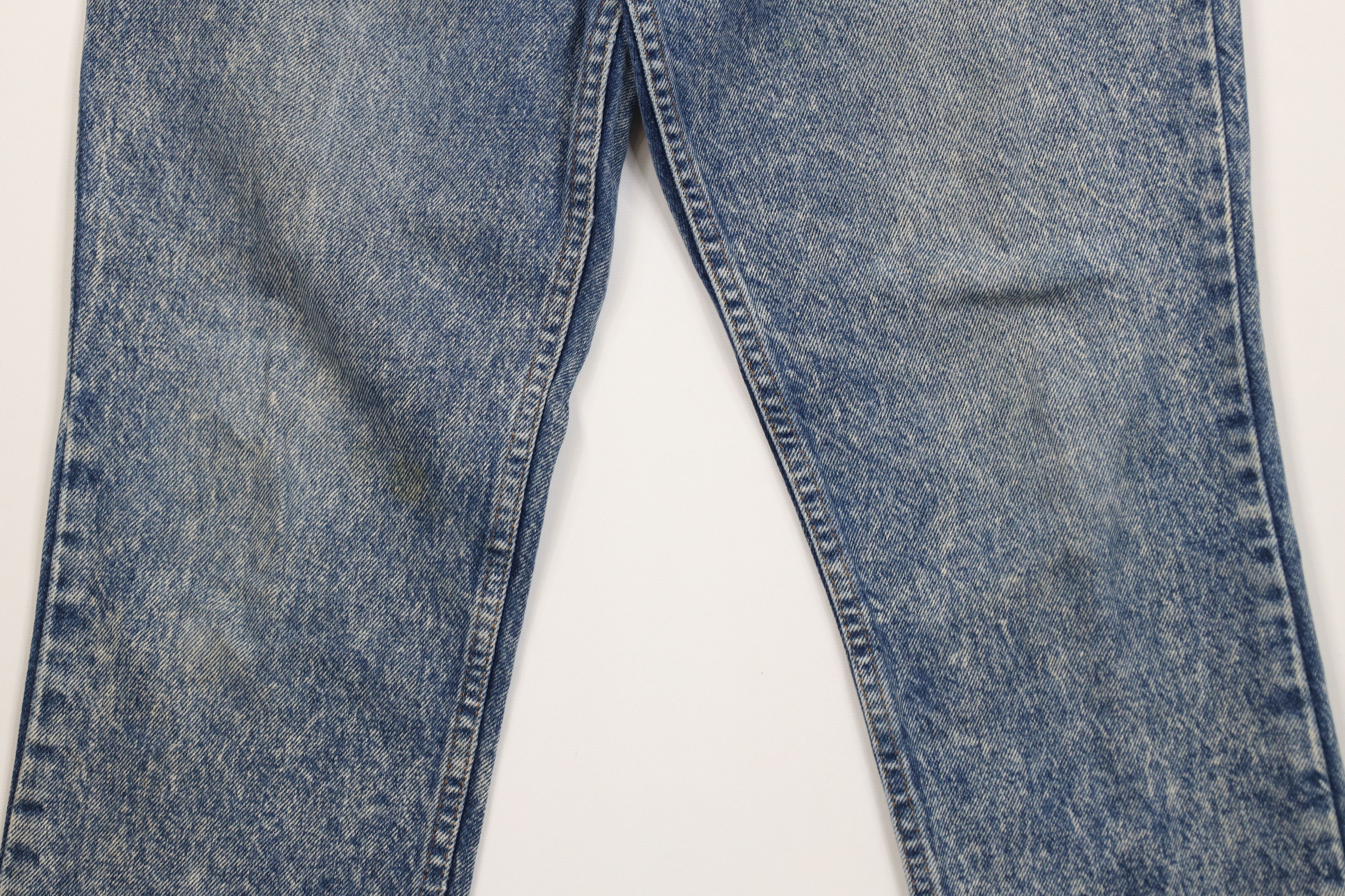 Levi's Vintage 80s Levis 305 Orange Tab Wash Straight Leg Jeans USA Size US 33 - 3 Thumbnail