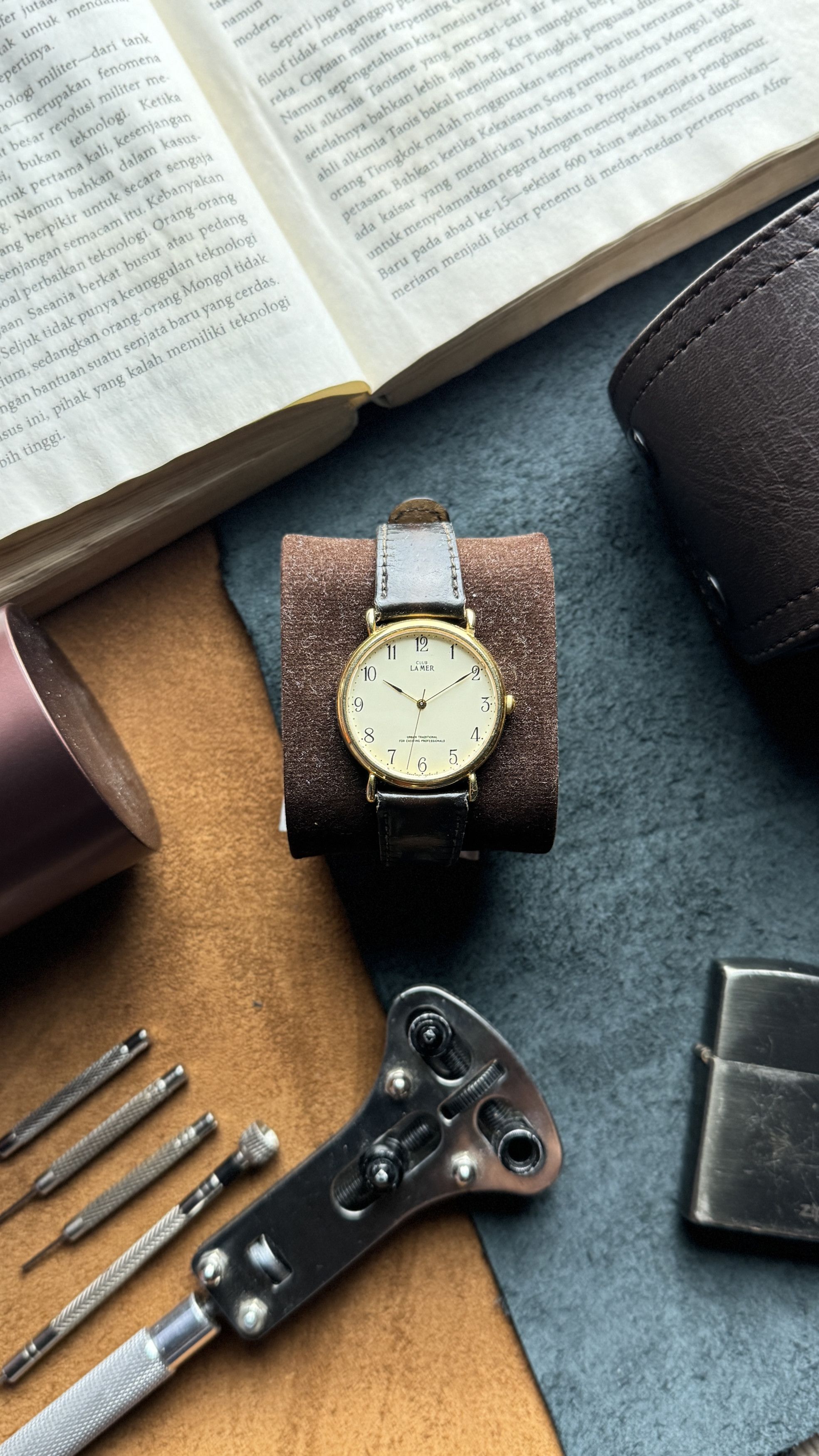 Citizen Vintage Watch Citizen Club La-Mer Leather Size ONE SIZE - 1 Thumbnail