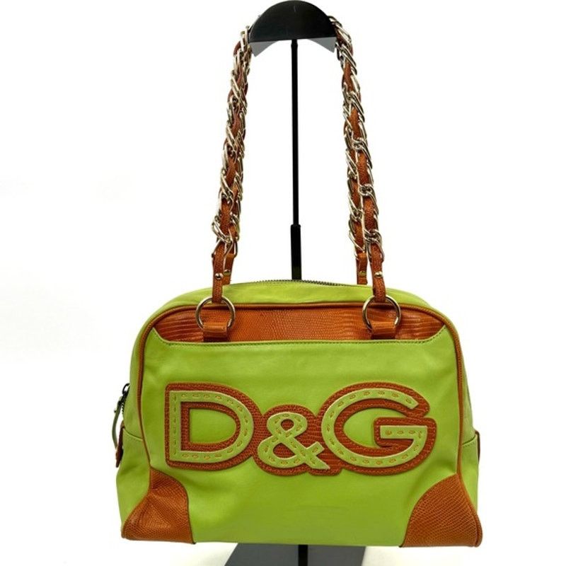 Dolce & Gabbana Dolce & Gabbana Runway Green leather Brown exotic leather Size ONE SIZE - 1 Thumbnail