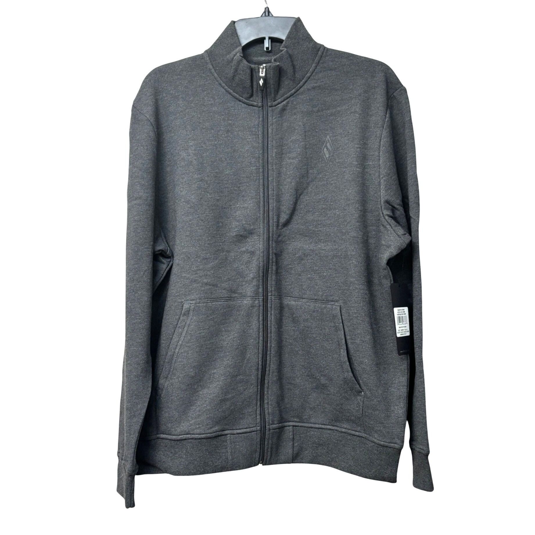 SKECHERS Skechers Apparel Diamond Logo Mock Neck Full Zip Fleece Jac Size US L / EU 52-54 / 3 - 1 Thumbnail
