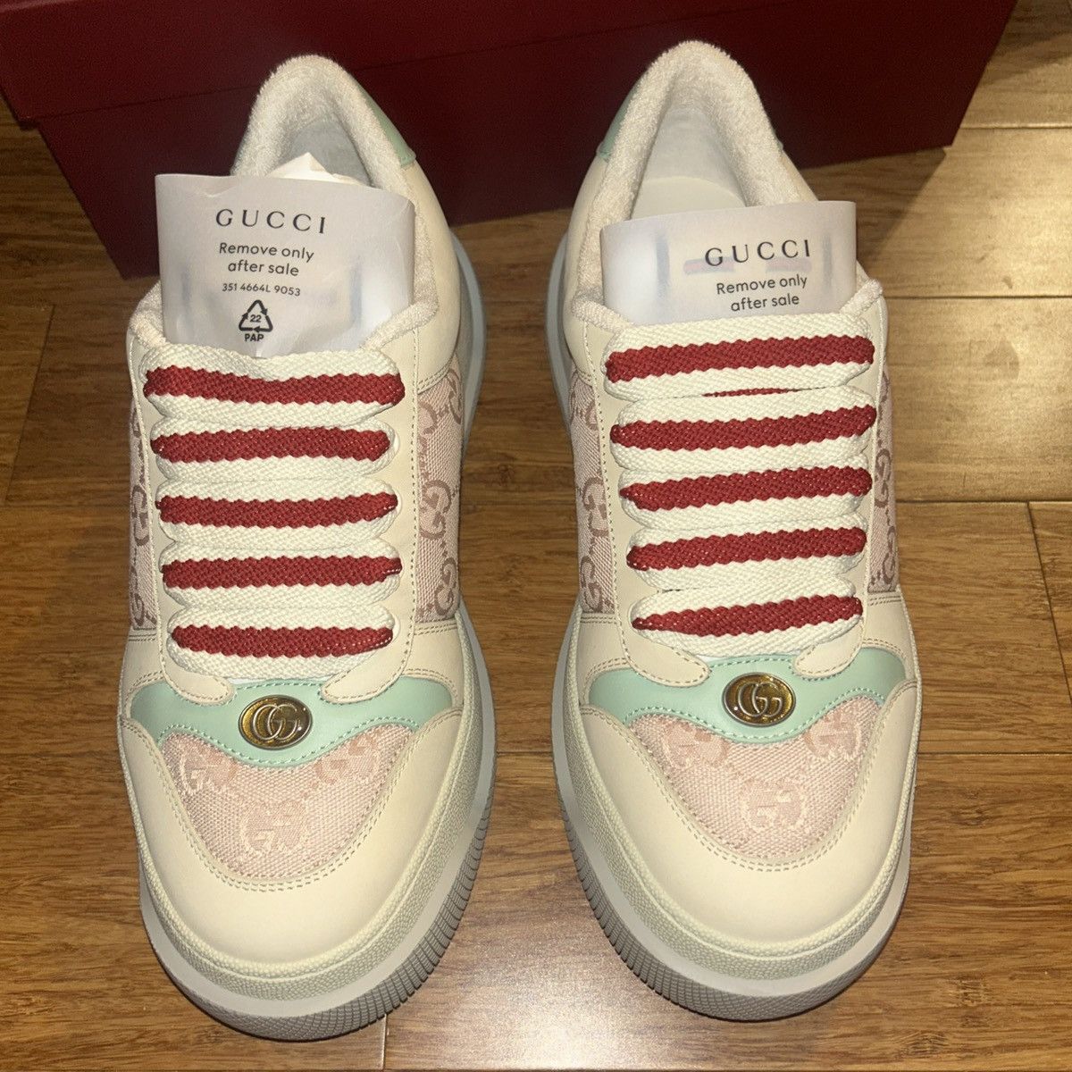 Gucci Gucci GG Monogram Screener Sneaker Size US 10.5 / IT 40.5 - 4 Thumbnail