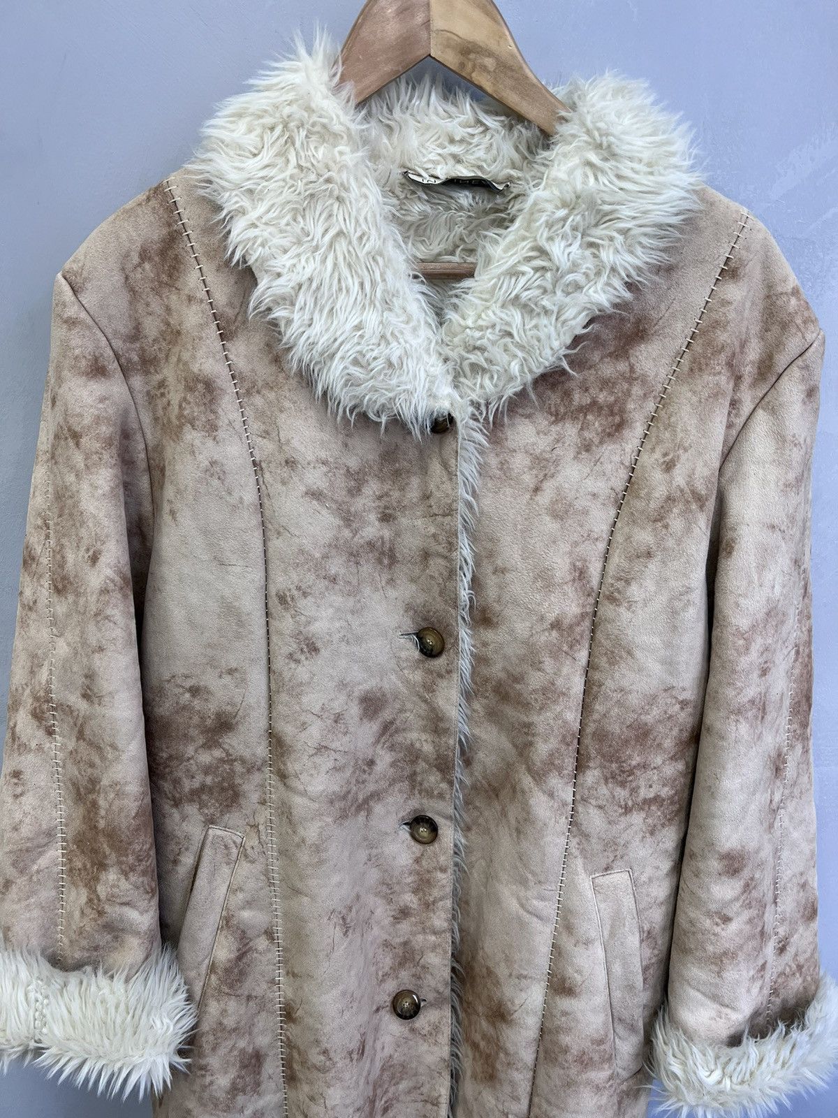 Japanese Brand × Le Grande Bleu (L.G.B.) SALE✅✅VINTAGE PATCHWORK FUR COAT SWAG AVANT GARDE GLAMOUR Size US M / EU 48-50 / 2 - 3 Thumbnail