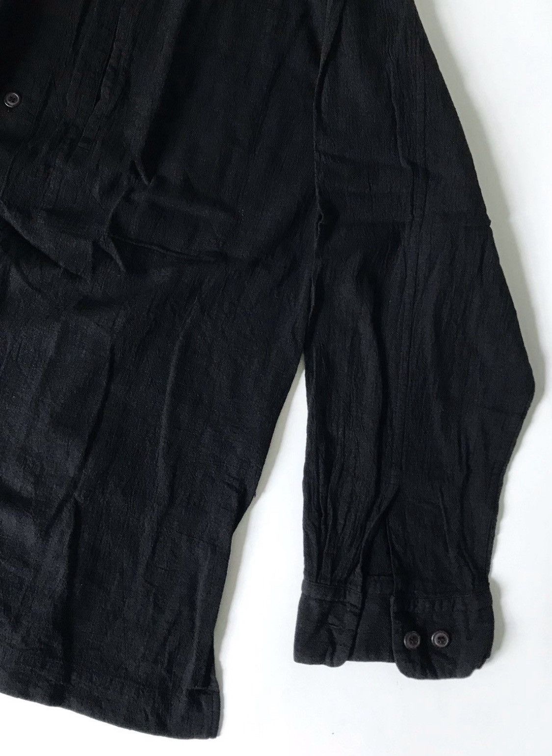 Issey Miyake Vintage issey miyake collarless button up Size US M / EU 48-50 / 2 - 3 Thumbnail