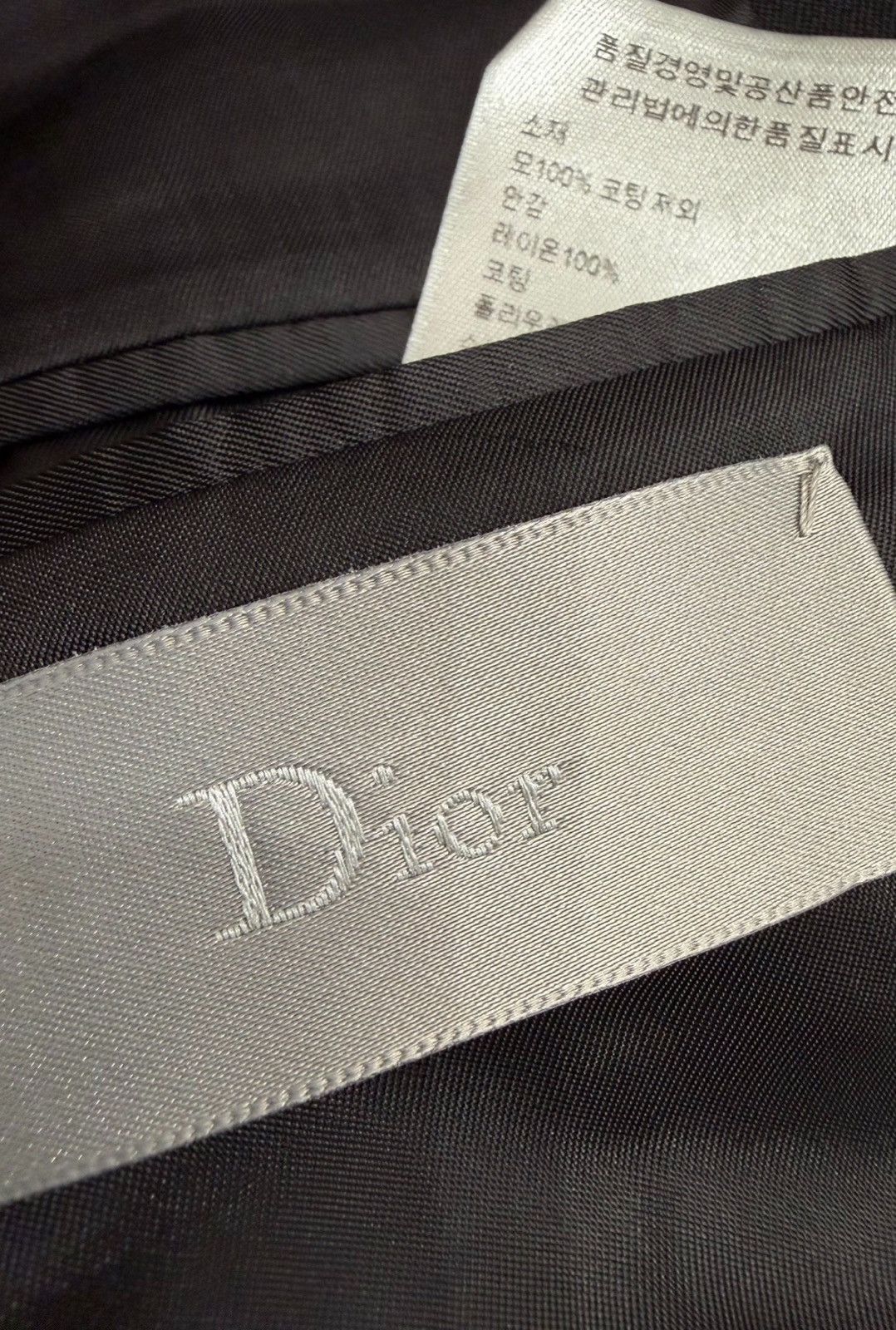 Dior Dior Homme 21SS Crystal Bee Rhinestone Beaded Suit Jacket Size 46R - 6 Thumbnail