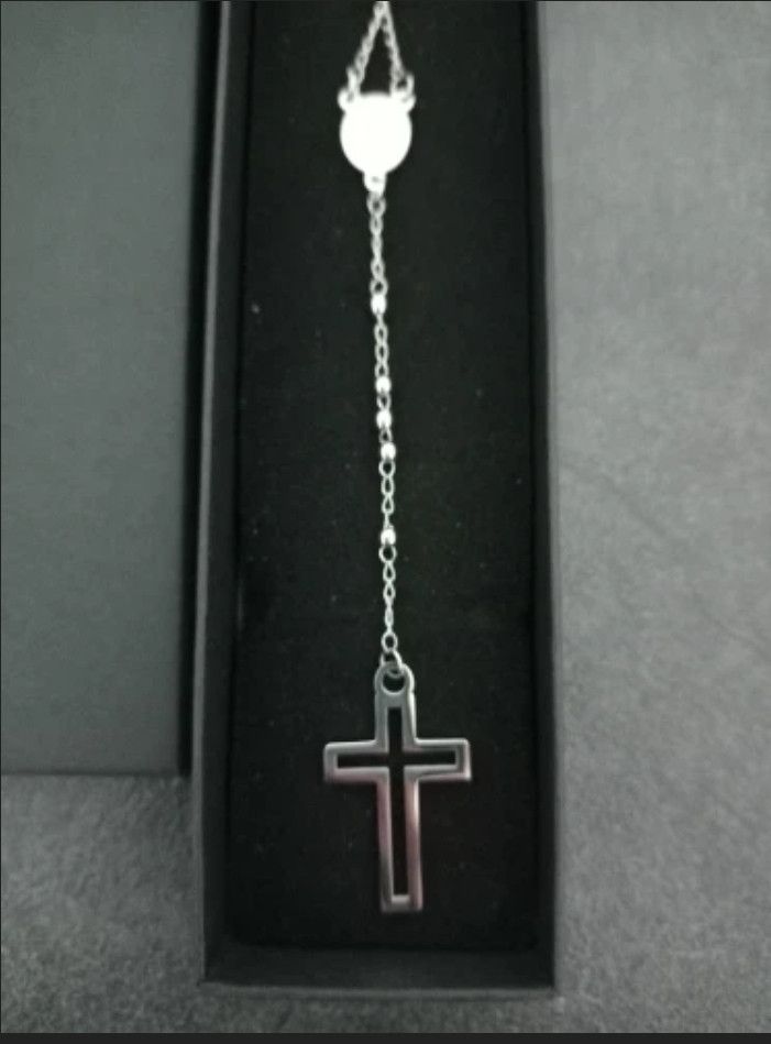Jewelry × Vintage Opium Cross Chain Black Size ONE SIZE - 1 Thumbnail