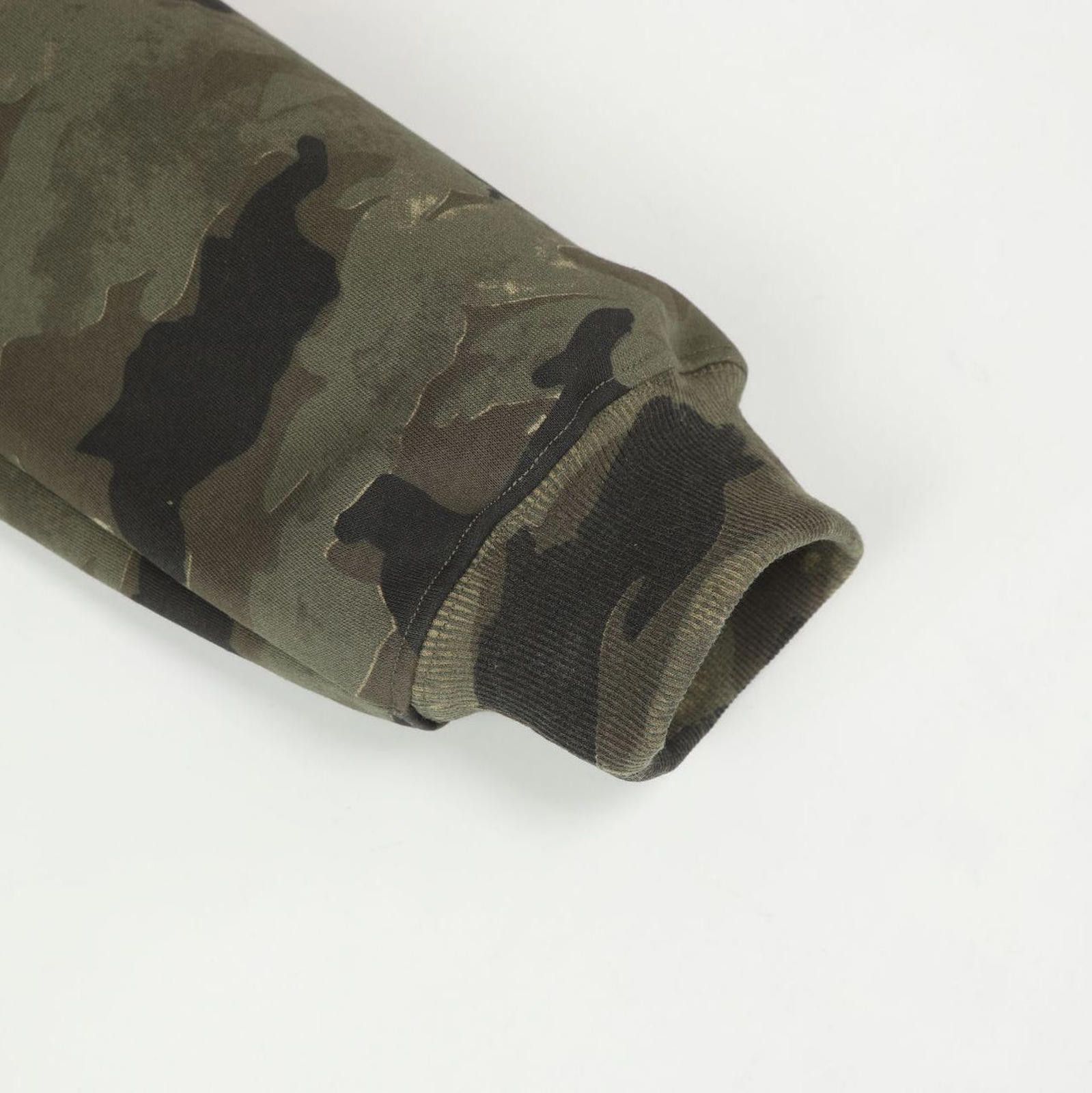 Japanese Brand Camo Star Studded Full Zip Hoodie Size ONE SIZE - 4 Thumbnail