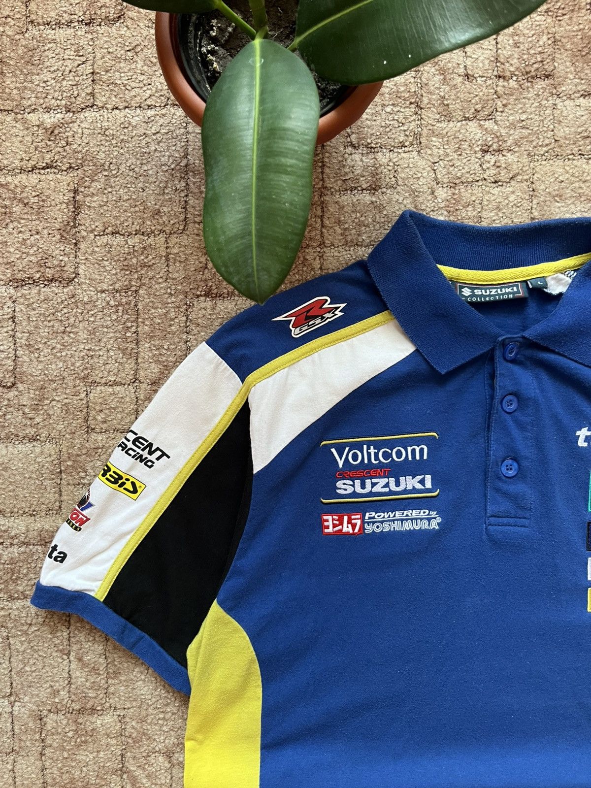 NASCAR Vintage Suzuki GSX F1 Racing Nascar Blue Sponsored Tee Size US L / EU 52-54 / 3 - 2 Thumbnail