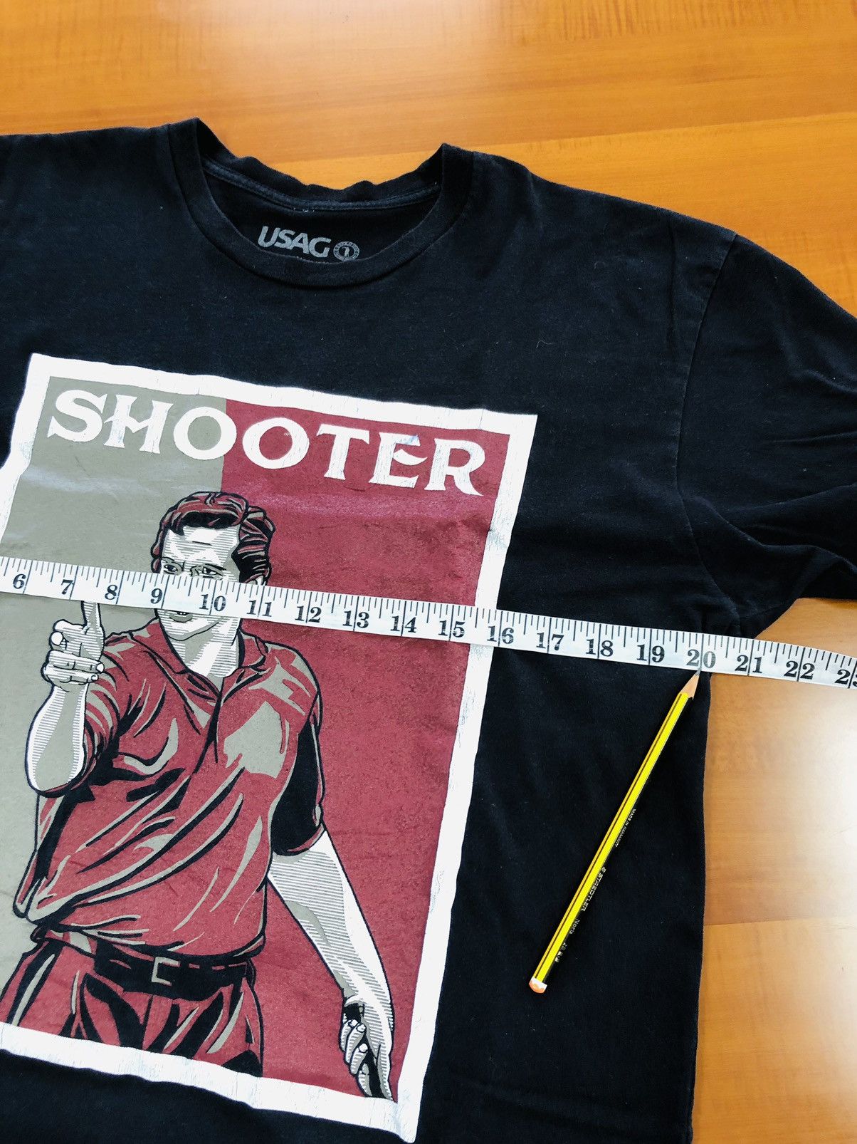 Japanese Brand 🏌️‍♂️ SHOOTER McGAVIN Graphic Tee Size US L / EU 52-54 / 3 - 10 Thumbnail