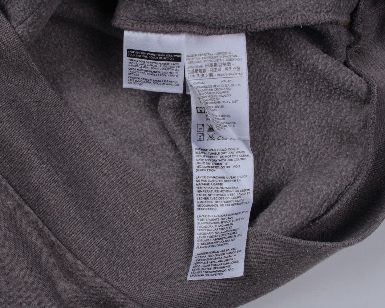 Levi's × Vintage Levis big logo printed cotton polyester blend hoodie size m Size US M / EU 48-50 / 2 - 10 Thumbnail