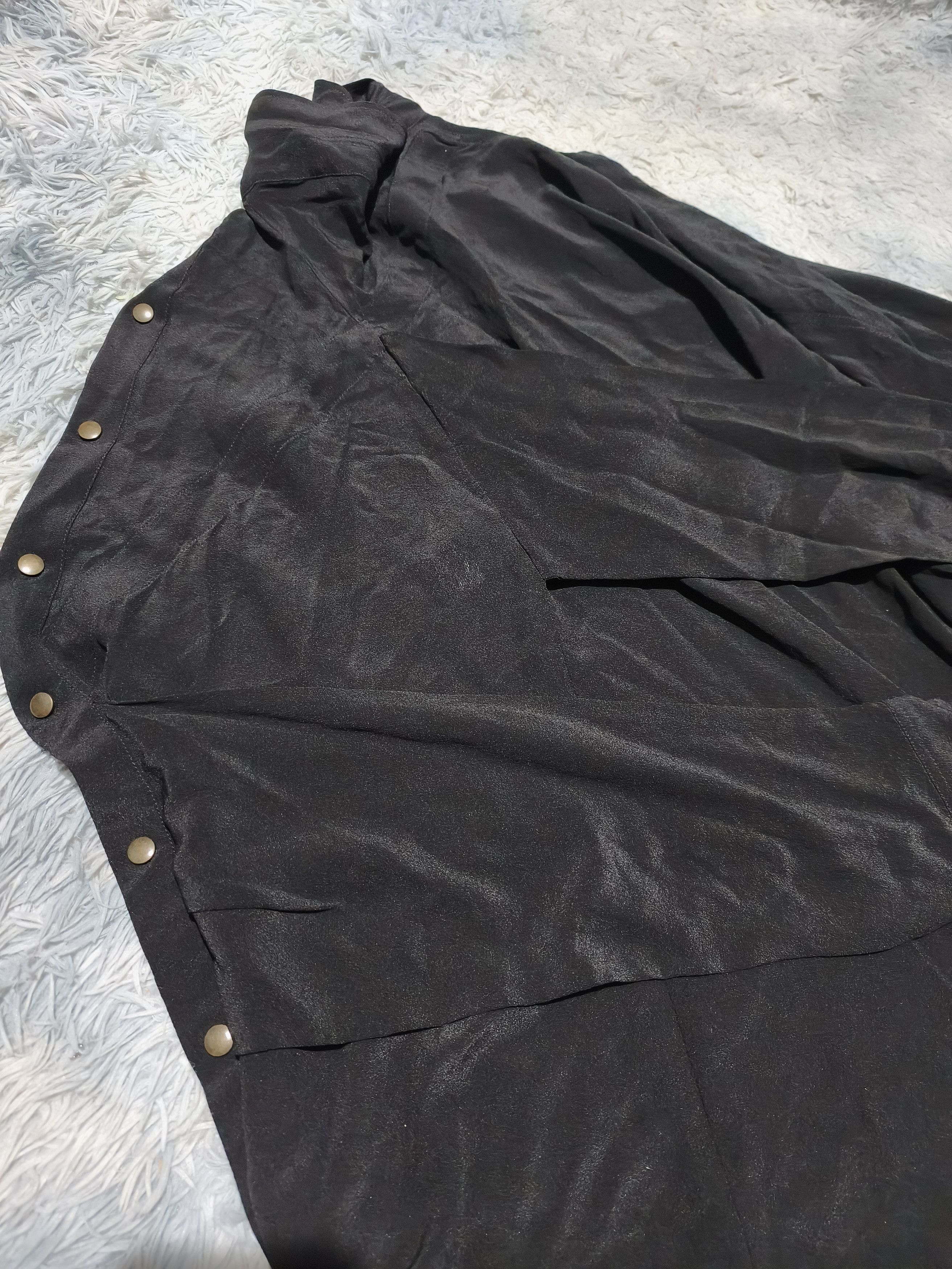 Faith Connexion FAITH CONNEXION Shirt Style Asymmetric Silk Skirt Size 28" / US 6 / IT 42 - 10 Thumbnail