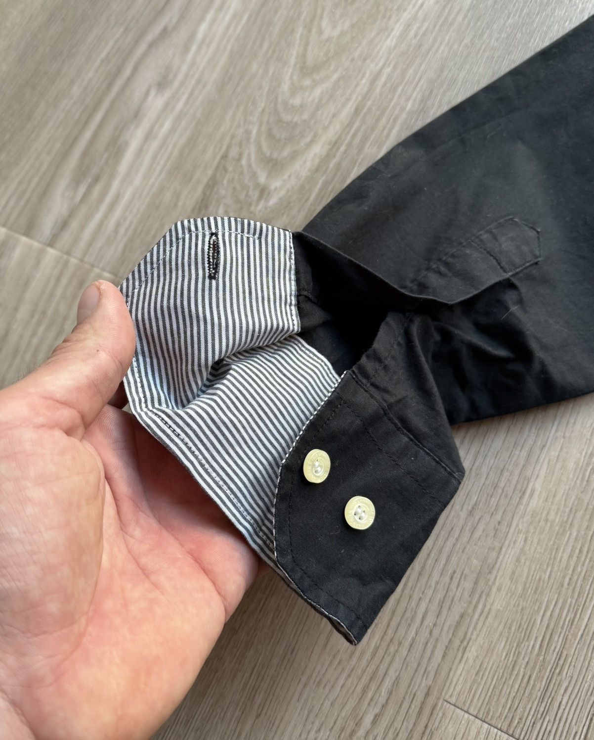 La Martina Vintage La Martina Boston 3 Polo Team Black Button Up Shirt Size US M / EU 48-50 / 2 - 12 Thumbnail