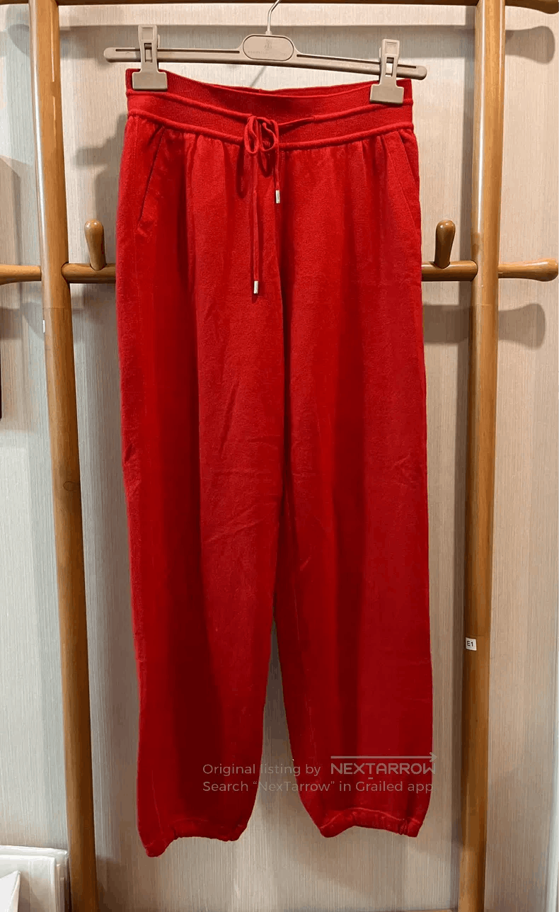 Loro Piana Loro Piana Belted Baby Cashmere Pants Size 26" / US 2 / IT 38 - 2 Thumbnail