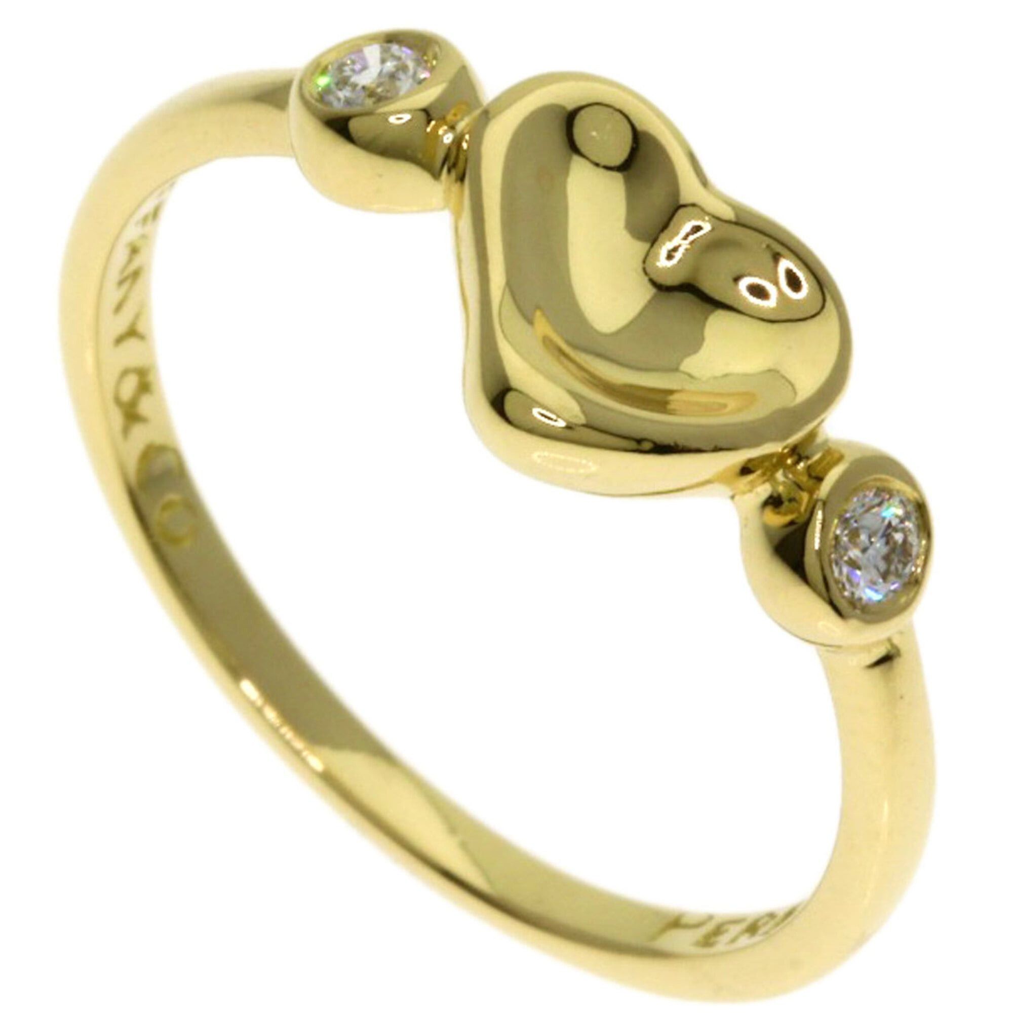Tiffany & Co. Tiffany & Co. Full Heart 2-Piece Diamond Ring, 18K Yellow Gold, Women's. Size ONE SIZE - 1 Thumbnail