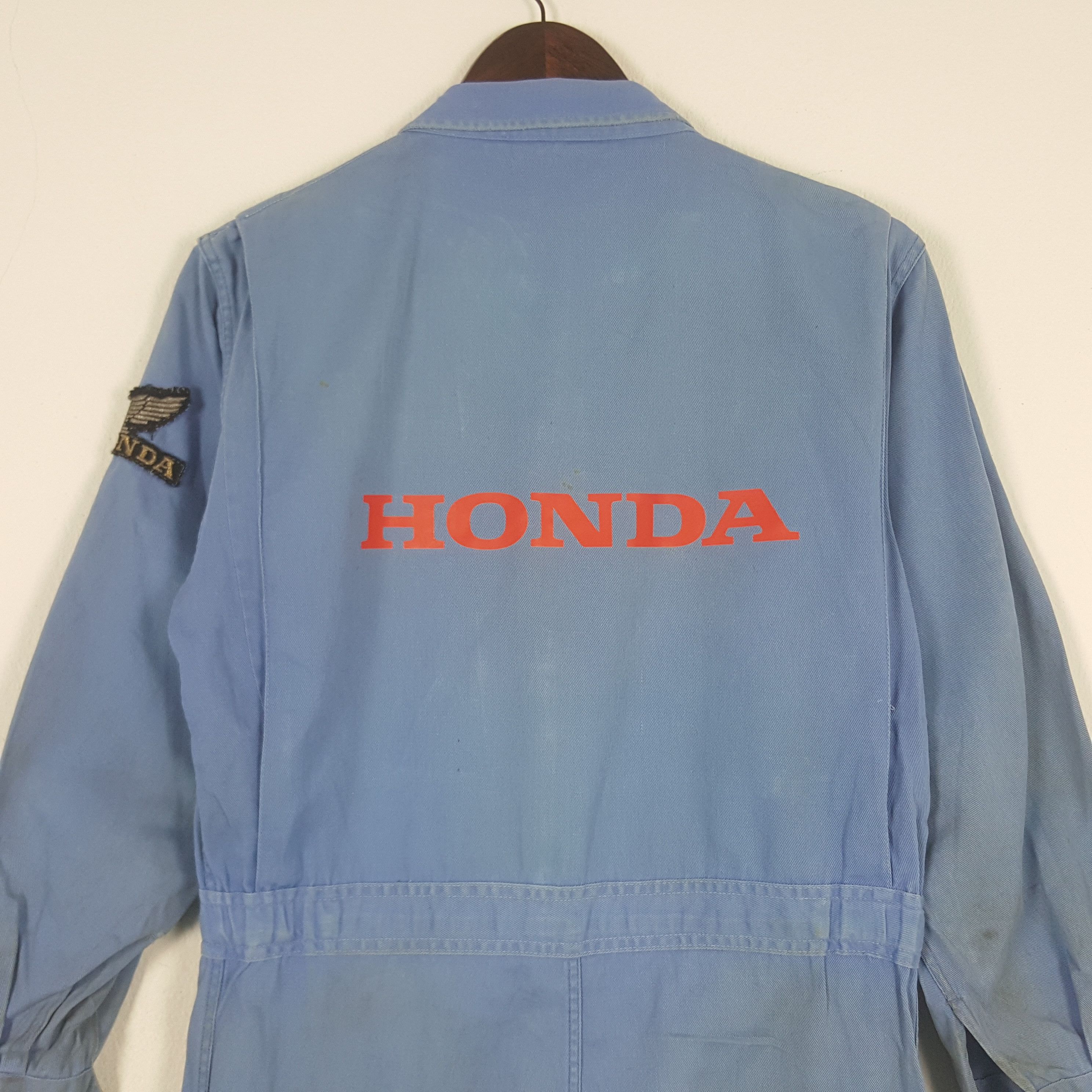 Honda × Vintage Vintage Honda Racing Team Coverall Jacket Size US S / EU 44-46 / 1 - 2 Thumbnail