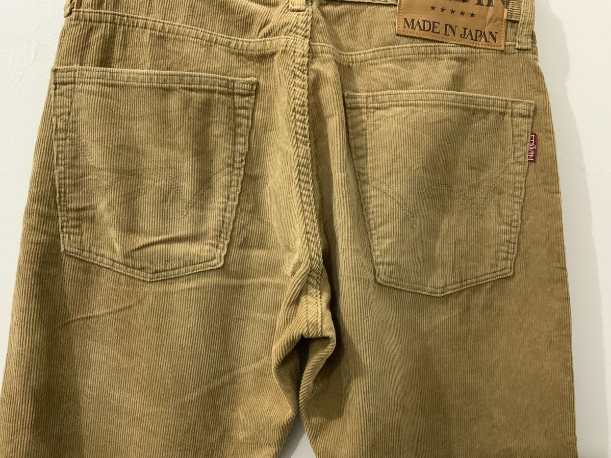 Denime Edwin 5052RV Japan Corduroi Jean Size US 30 / EU 46 - 12 Thumbnail