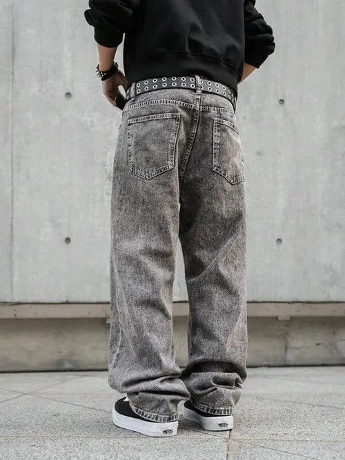 Jean Baggy Denim jeans Pants hype Size US 32 / EU 48 - 3 Thumbnail