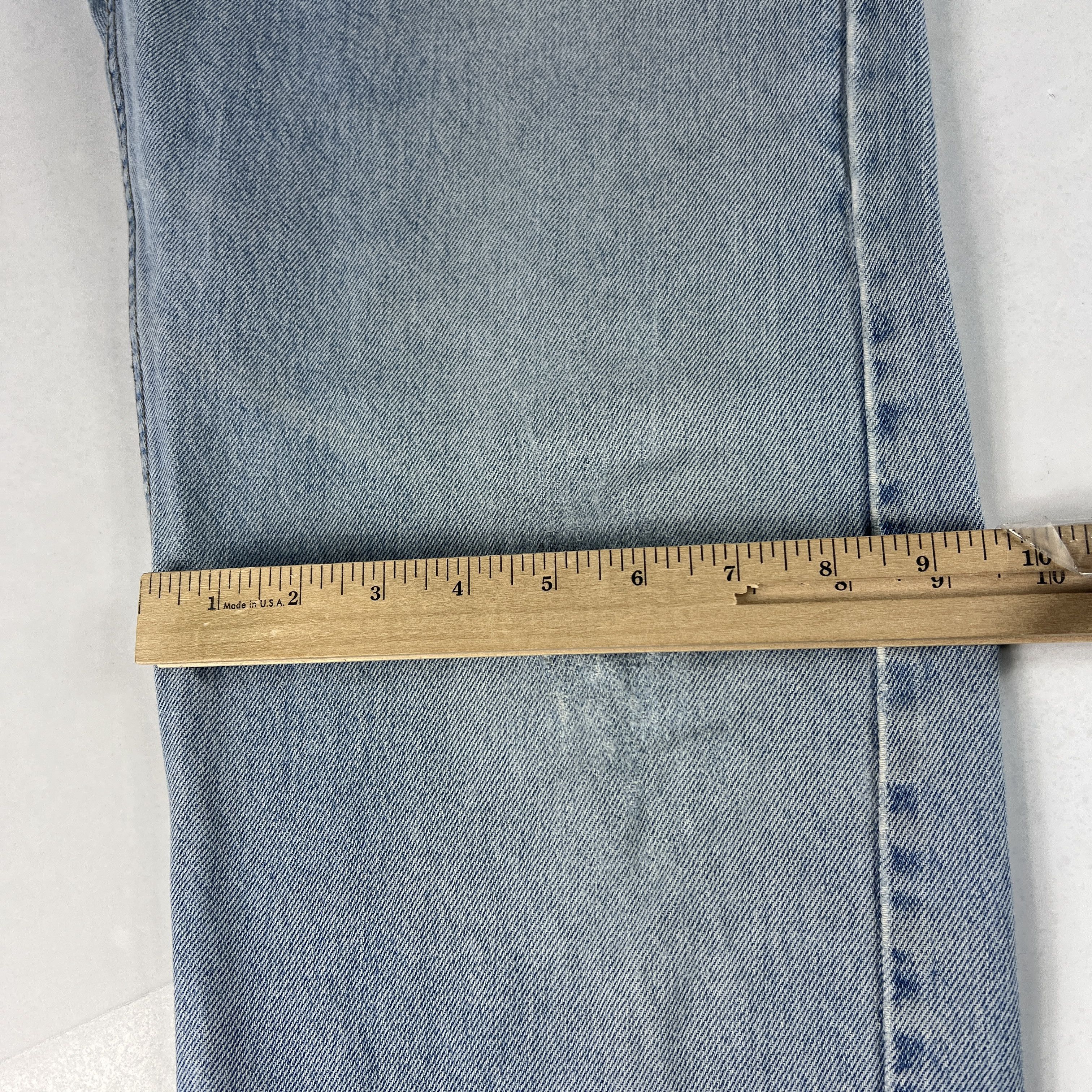 Levi's × Vintage Y2K Levi's Jeans 505 Straight Blue Faded Grunge Cotton Denim Size US 33 - 21 Thumbnail