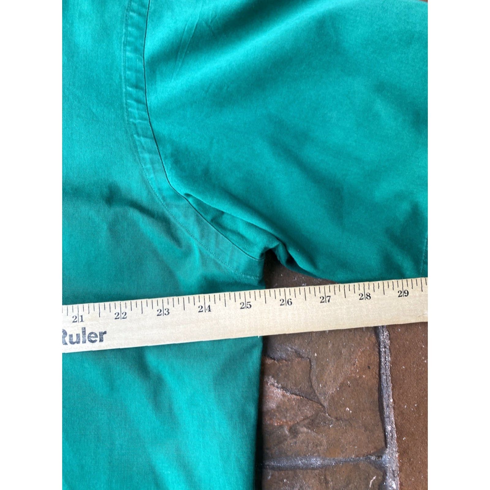 Polo Ralph Lauren VINTAGE Polo Ralph Lauren Blake Button Short Sleeve Shirt Men’s Large Green Size US L / EU 52-54 / 3 - 7 Thumbnail