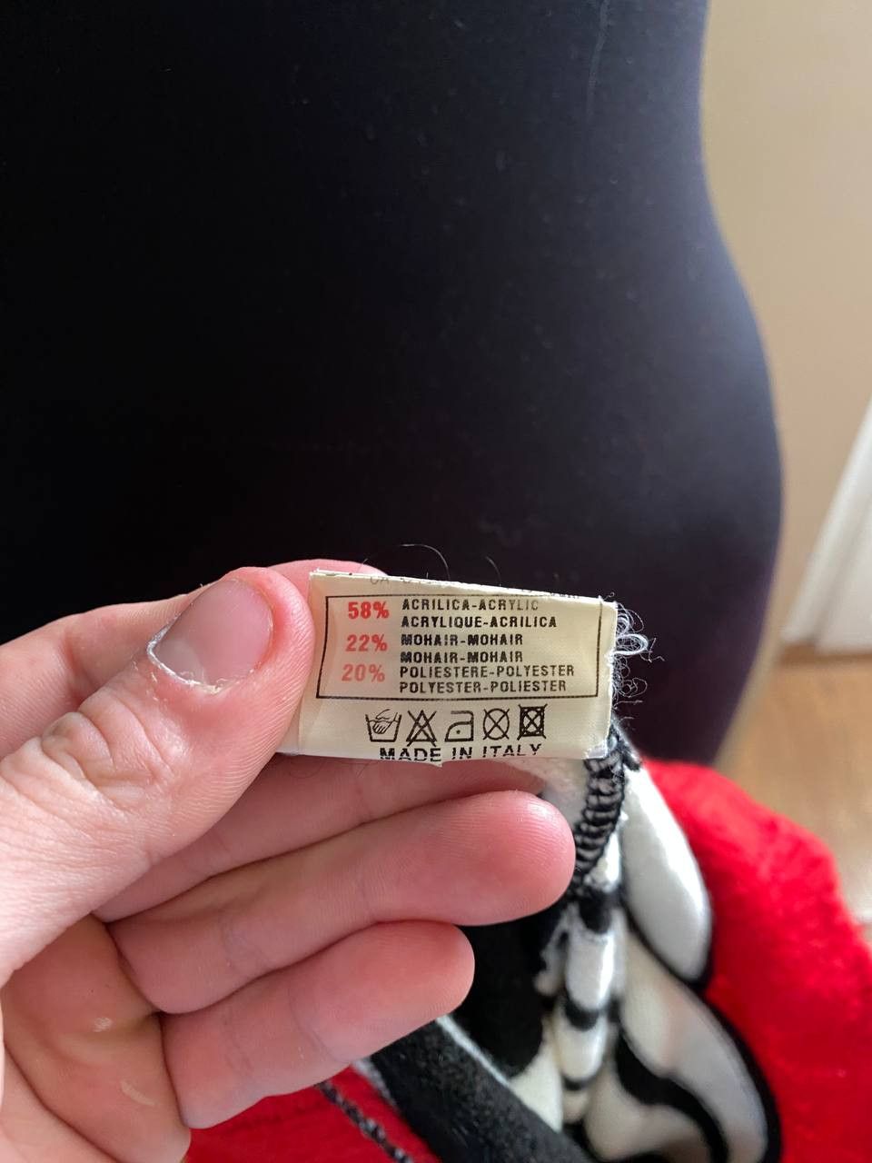 Miss Sixty MISS SIXTY Wool Blend Knit Sweater Cut-Out Waist Ring Detail Size L / US 10 / IT 46 - 10 Thumbnail