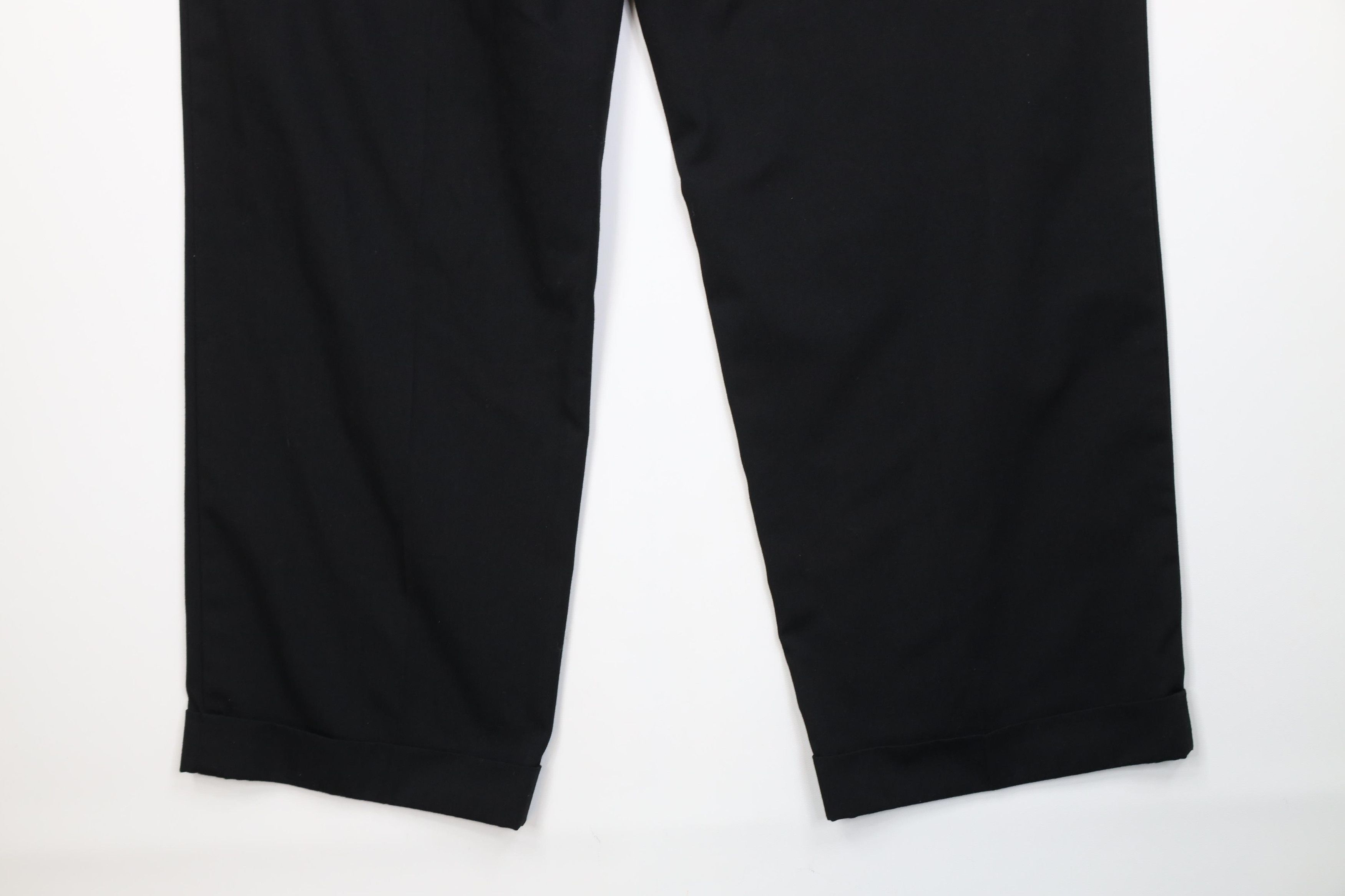 Vintage Vintage 90s Y2K Streetwear Gabardine Blend Wide Leg Pants Size US 38 / EU 54 - 11 Thumbnail