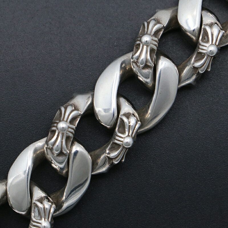 Chrome Hearts Chrome Hearts Fancy Link Clip Bracelet - 13 Link Size ONE SIZE - 6 Thumbnail