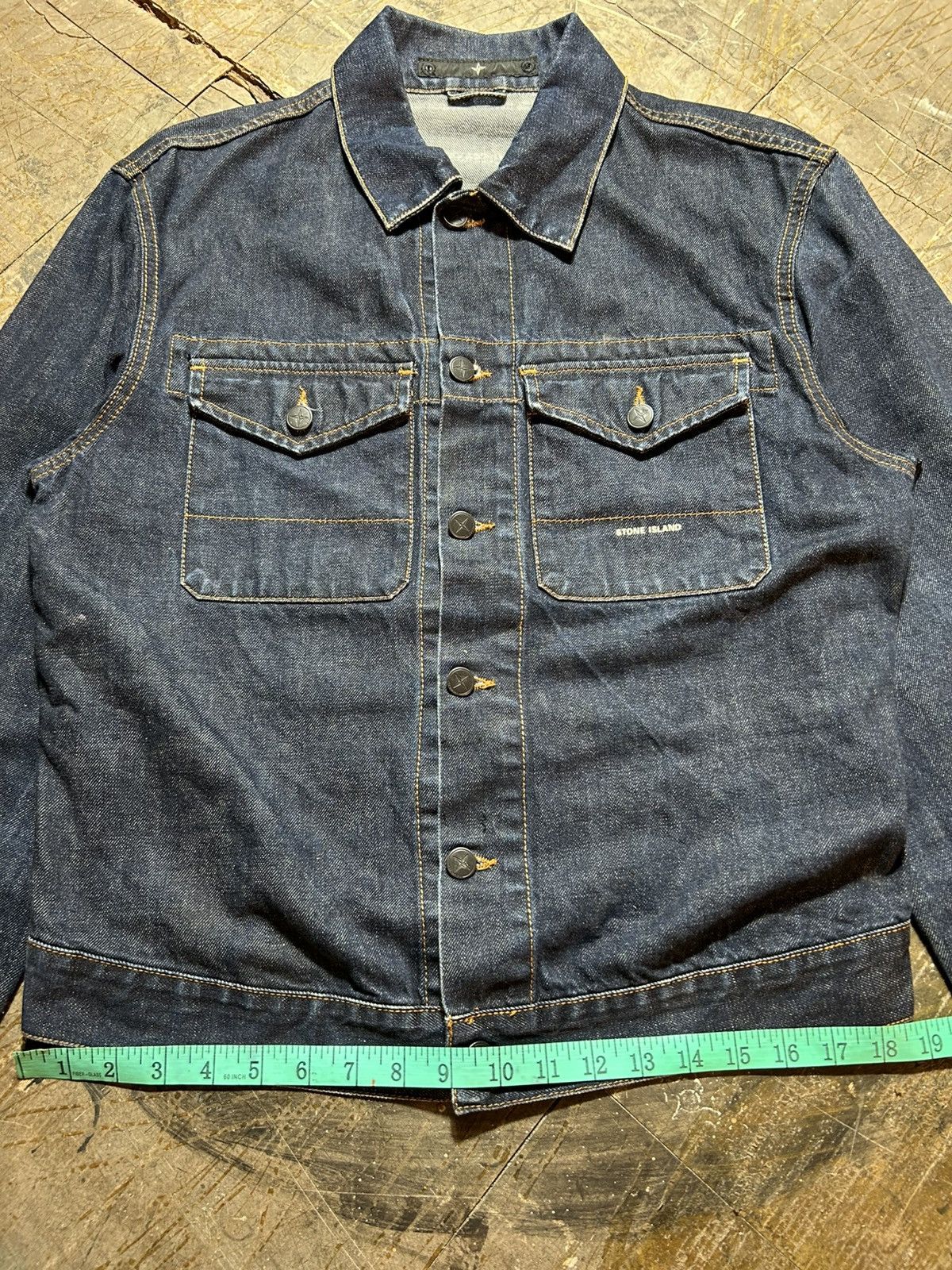 Stone Island Stone Island Denim Jacket Size US M / EU 48-50 / 2 - 17 Thumbnail