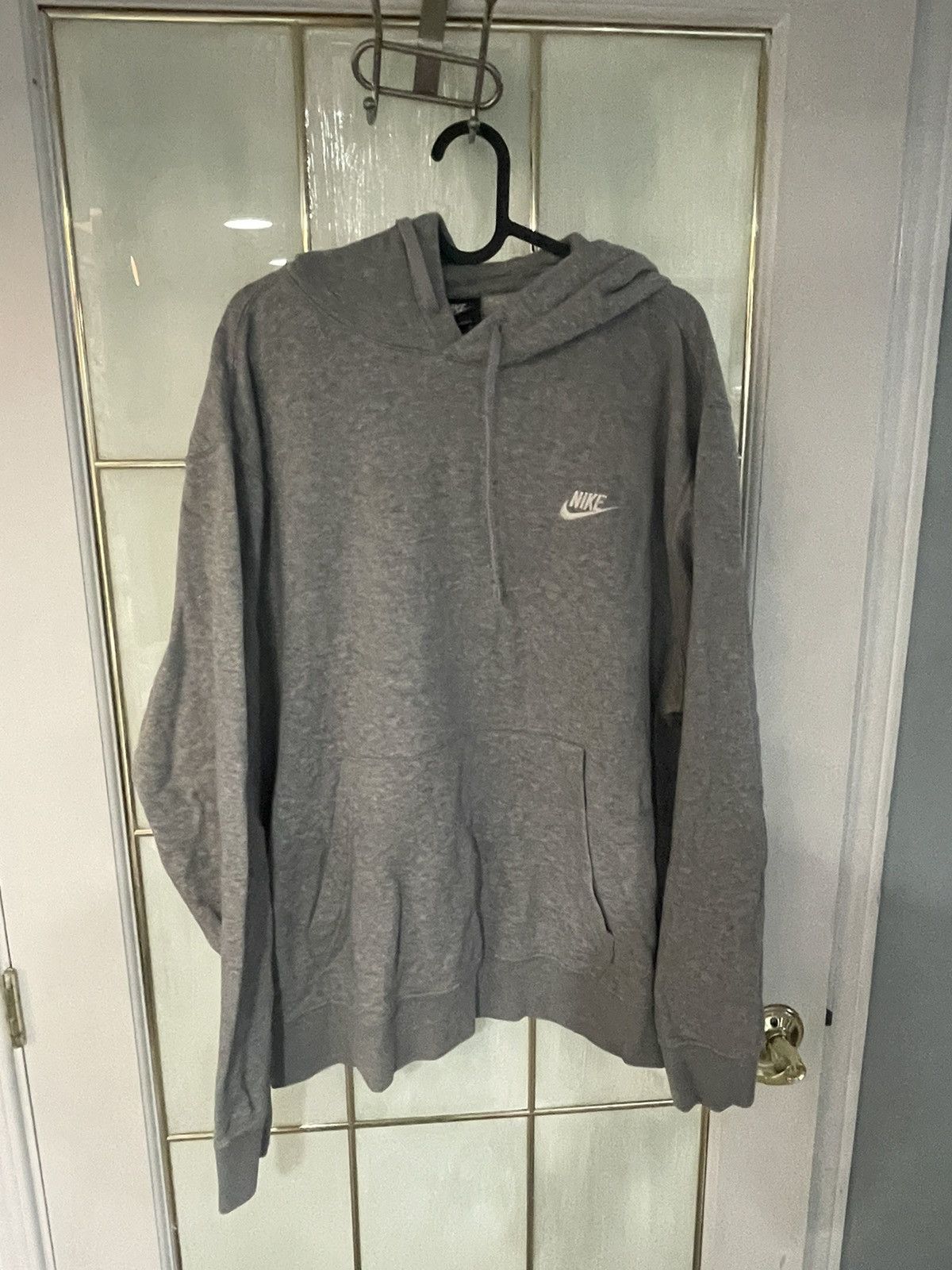 Nike Grey Nike Hoodie Size US XL / EU 56 / 4 - 1 Thumbnail